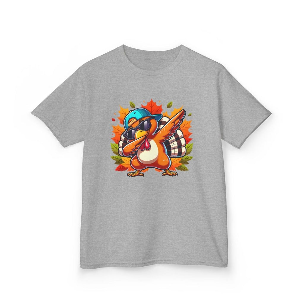Thanksgiving Youth T-Shirt - Dabbing Turkey | Kids clothes by atgodanddesigns