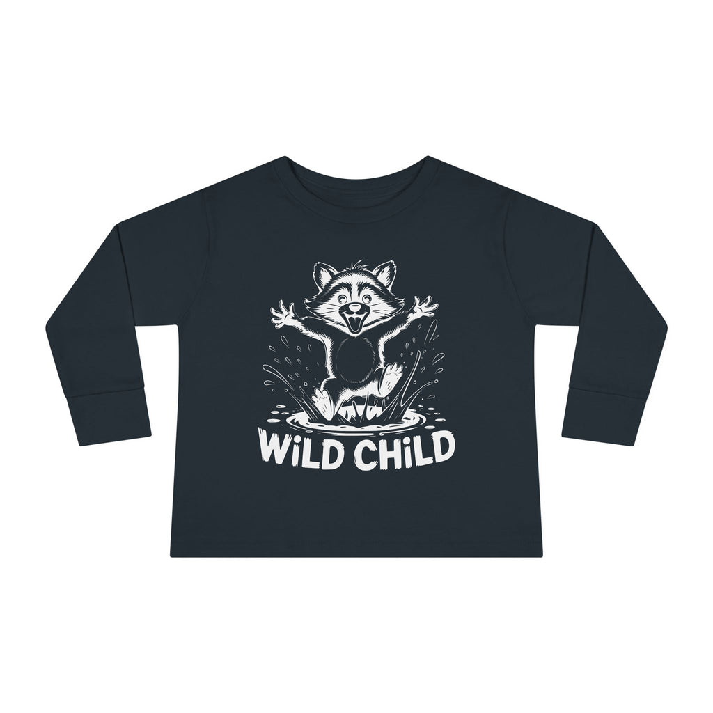 Toddler Graphic Long Sleeve T-Shirt - Wild Child | Kids clothes by atgodanddesigns
