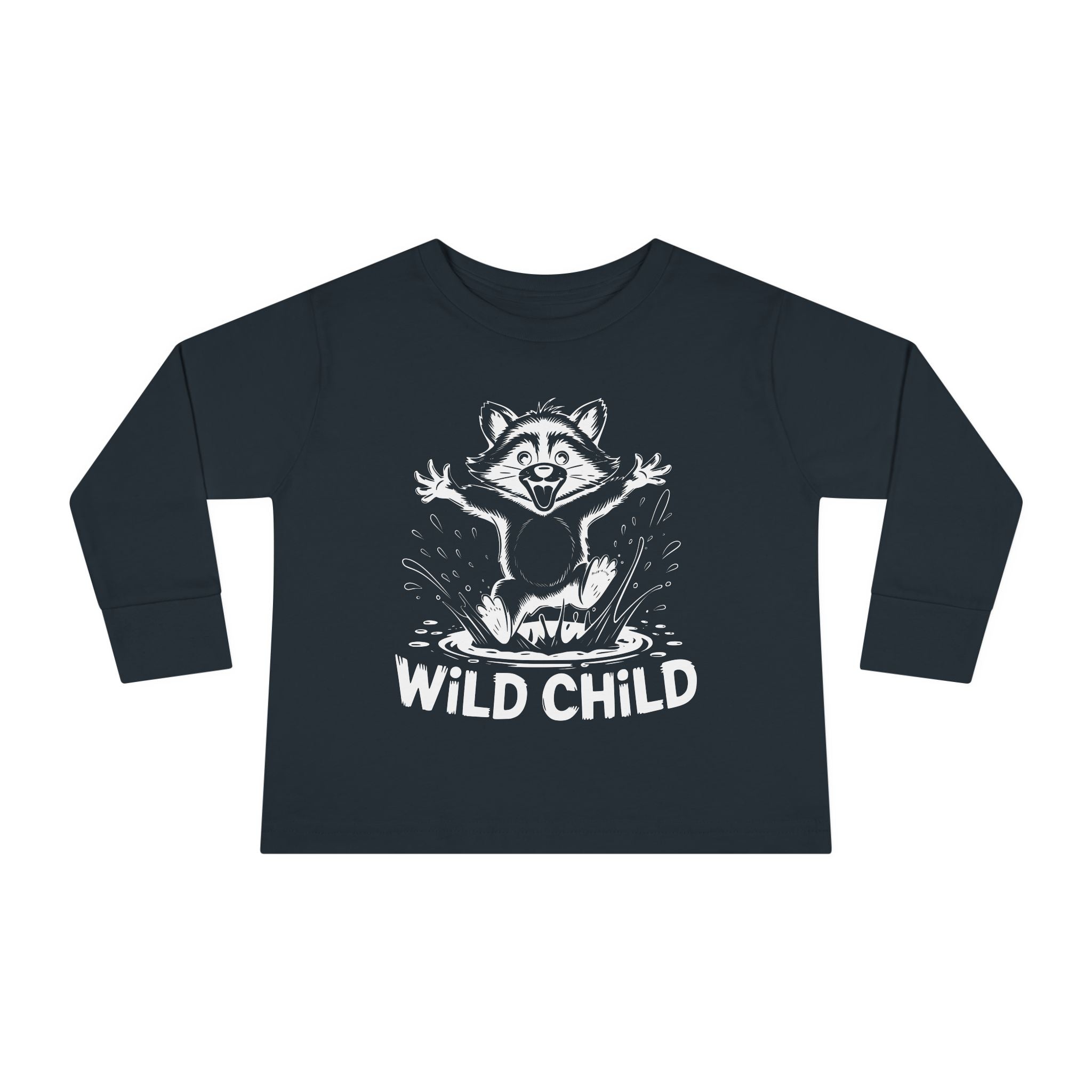 Toddler Graphic Long Sleeve T-Shirt - Wild Child | Kids clothes by atgodanddesigns