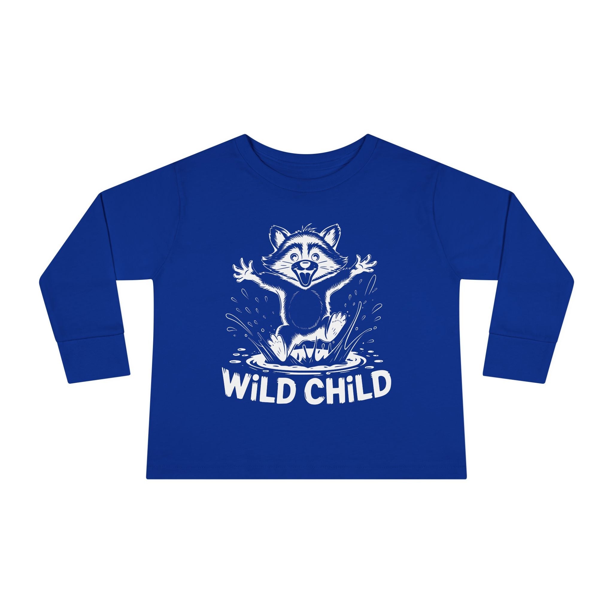 Toddler Graphic Long Sleeve T-Shirt - Wild Child | Kids clothes by atgodanddesigns