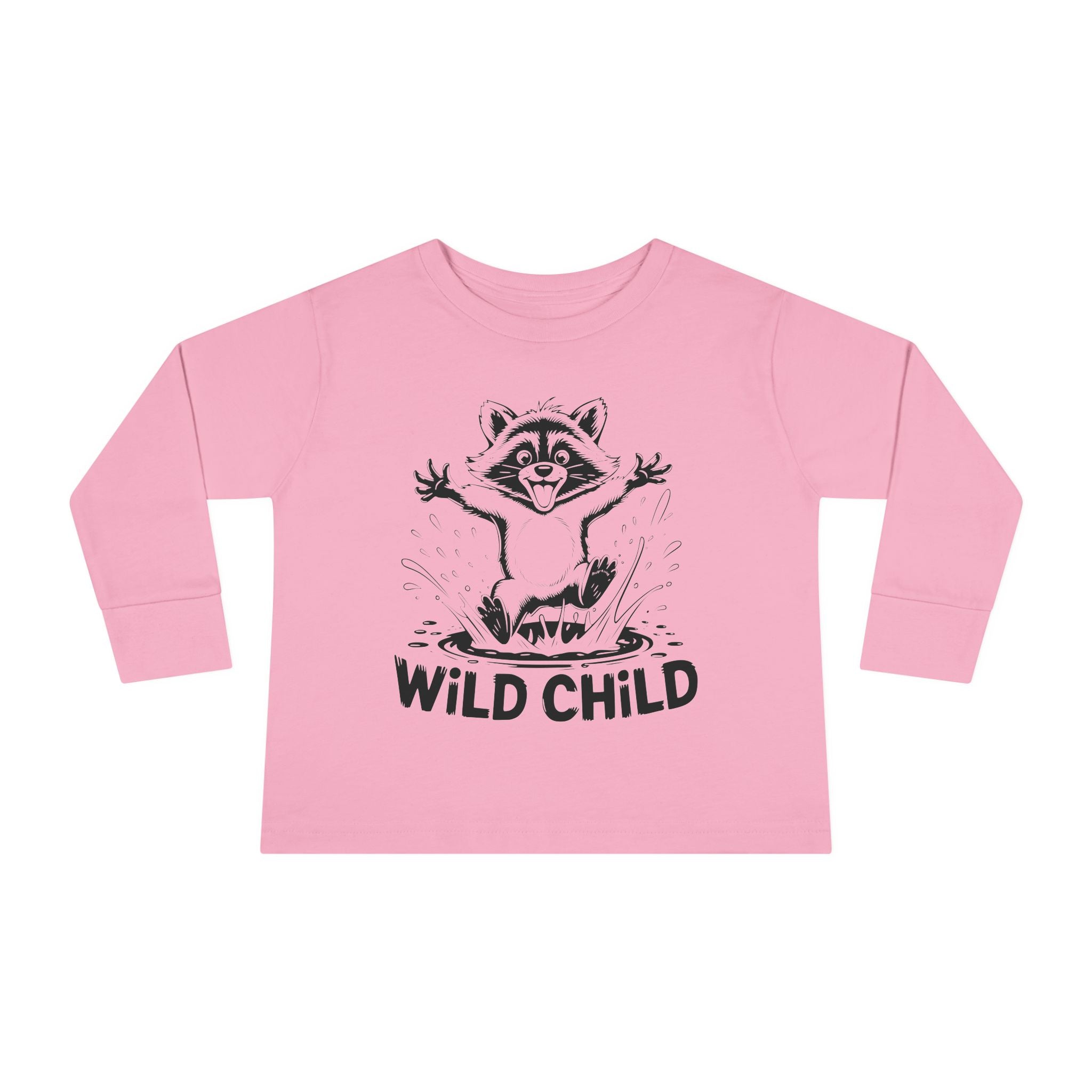 Toddler Graphic Long Sleeve T-Shirt - Wild Child | Kids clothes by atgodanddesigns