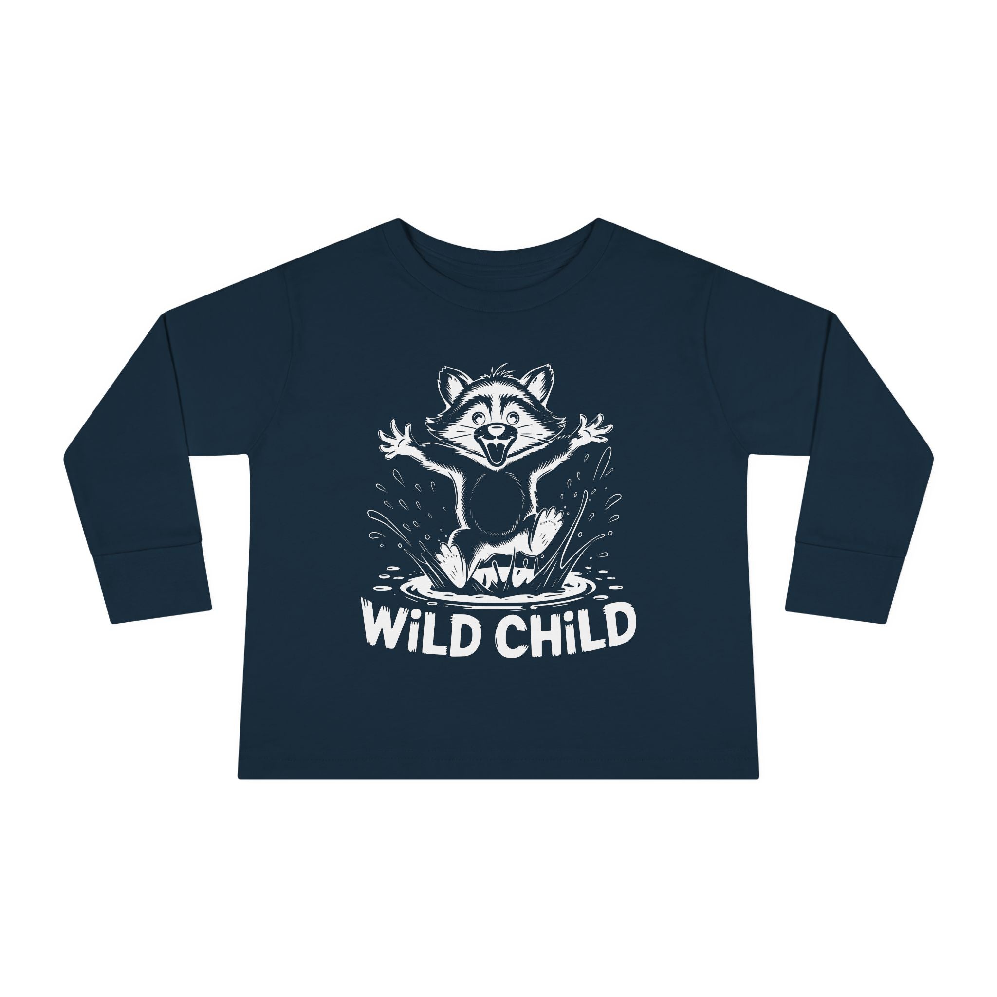 Toddler Graphic Long Sleeve T-Shirt - Wild Child | Kids clothes by atgodanddesigns
