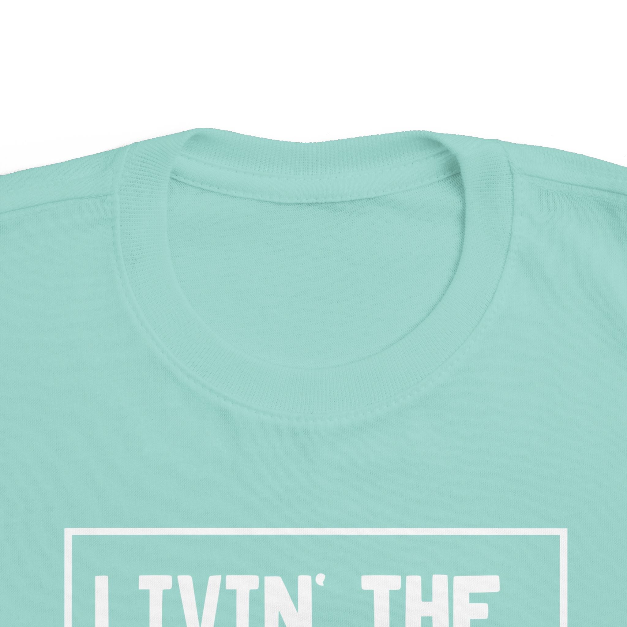 Toddler Graphic T-Shirt - Livin' That Chicken Nugget Life | Kids clothes by atgodanddesigns