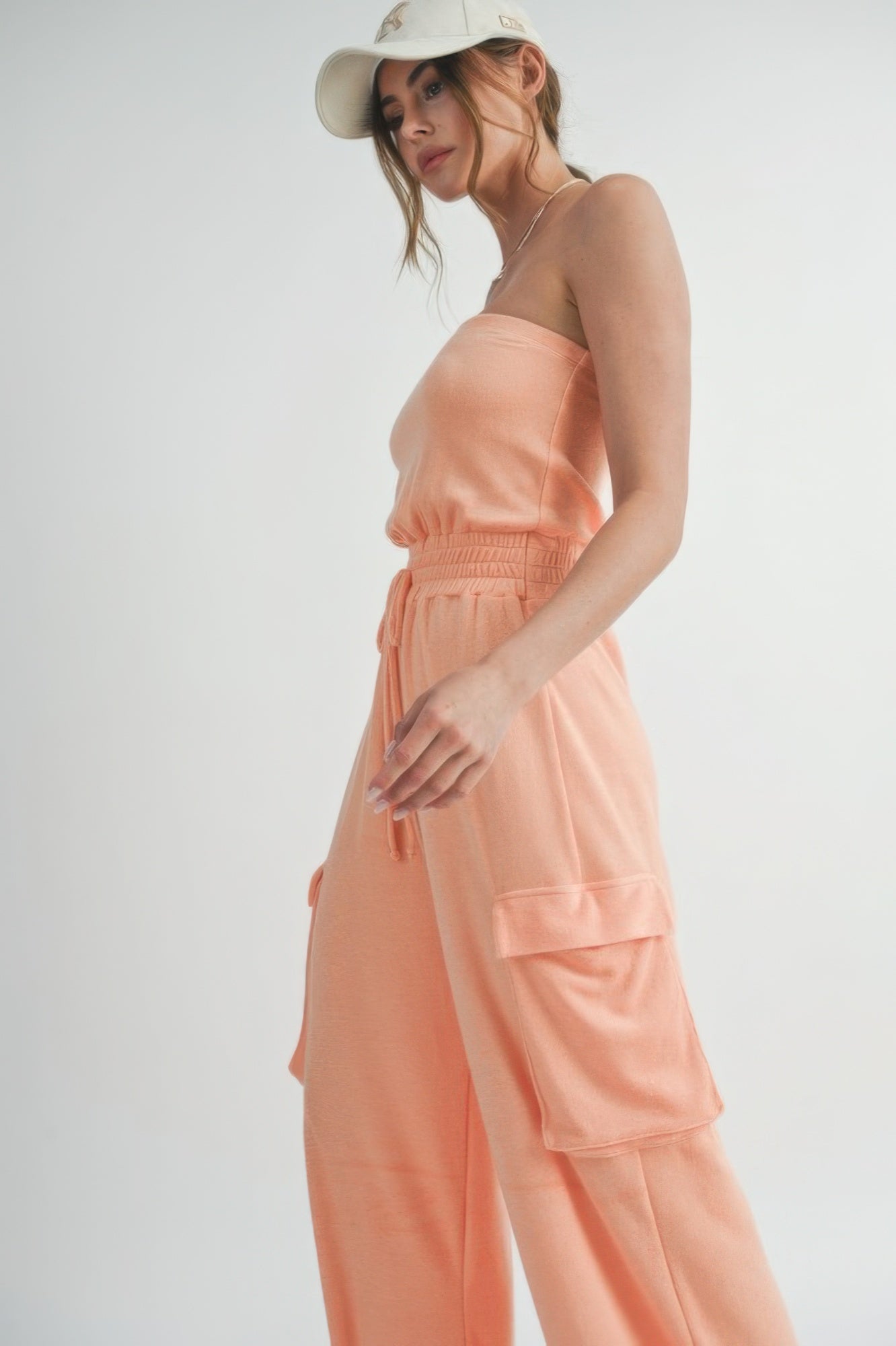 Tube Top Jumpsuit Romper | by atgodanddesigns