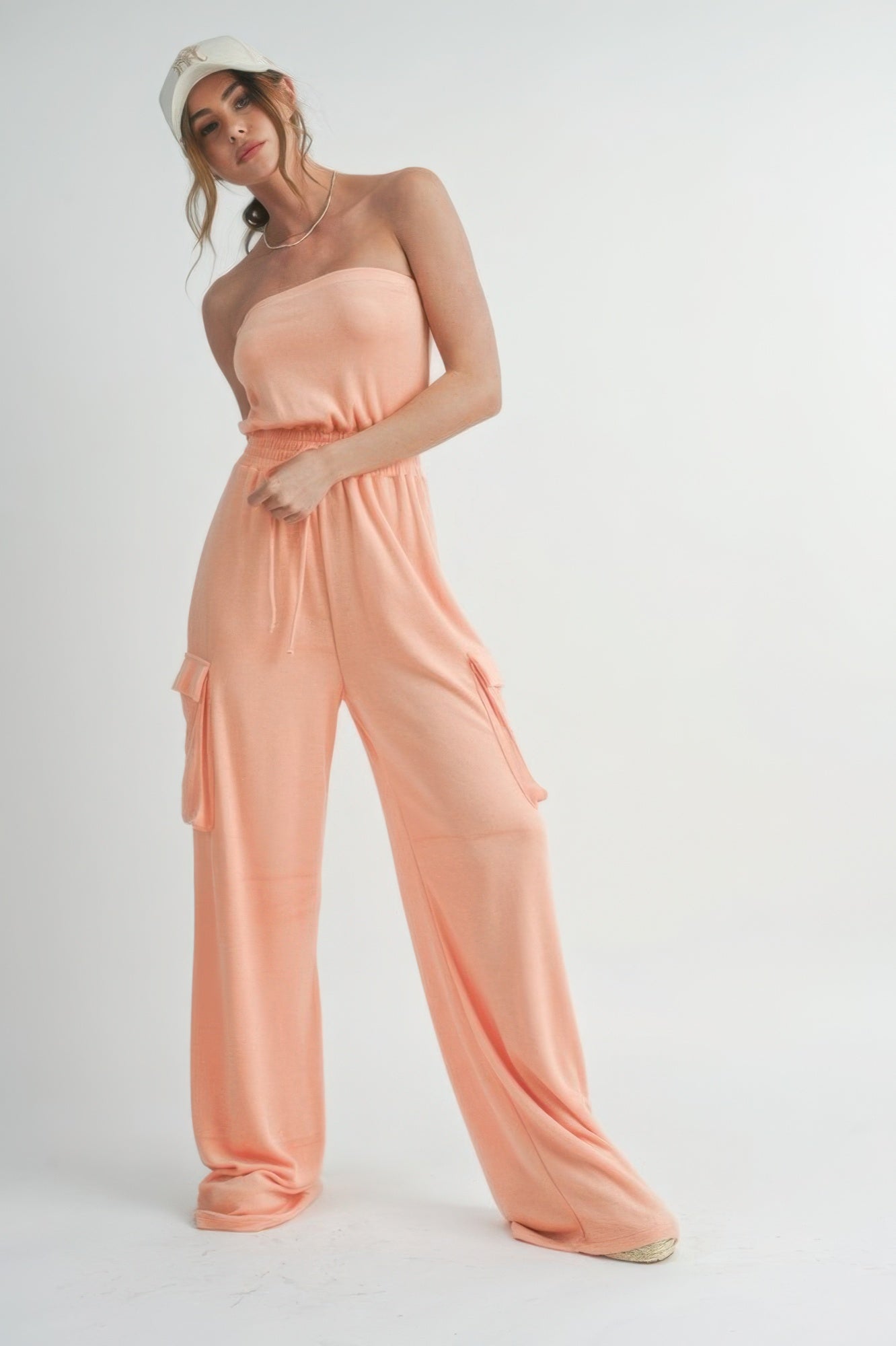 Tube Top Jumpsuit Romper | by atgodanddesigns