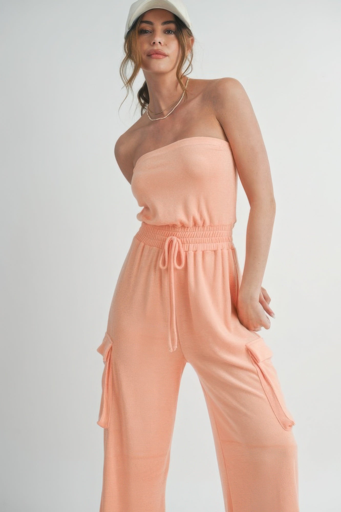 Tube Top Jumpsuit Romper | by atgodanddesigns