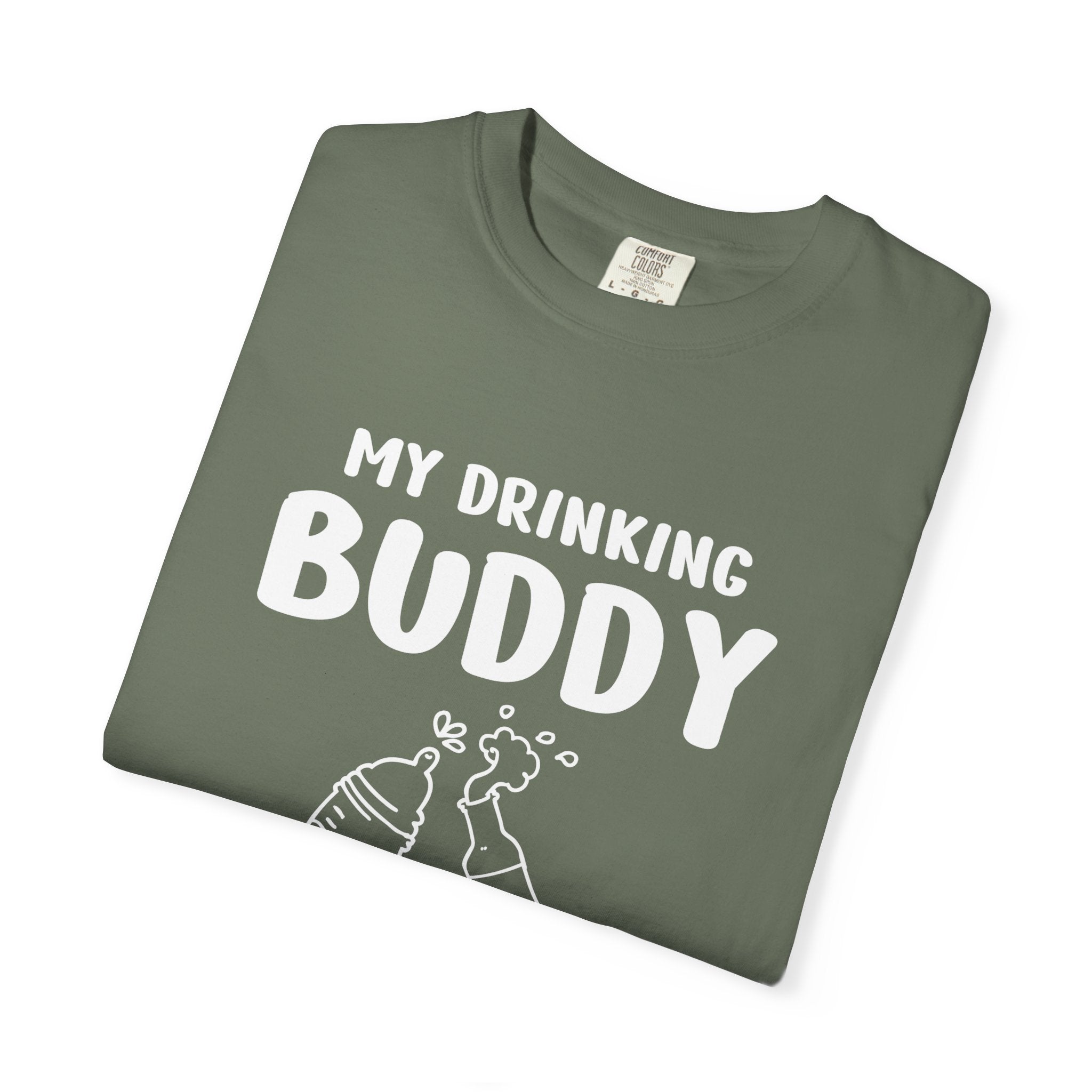 Uncle Graphic T-Shirt - My Drinking Buddy Calls Me Uncle | T-Shirt by atgodanddesigns