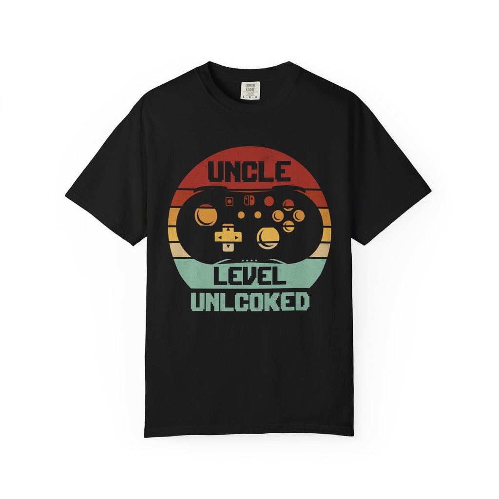 Uncle Graphics T-Shirt - Uncle Level Unlocked | T-Shirt by atgodanddesigns