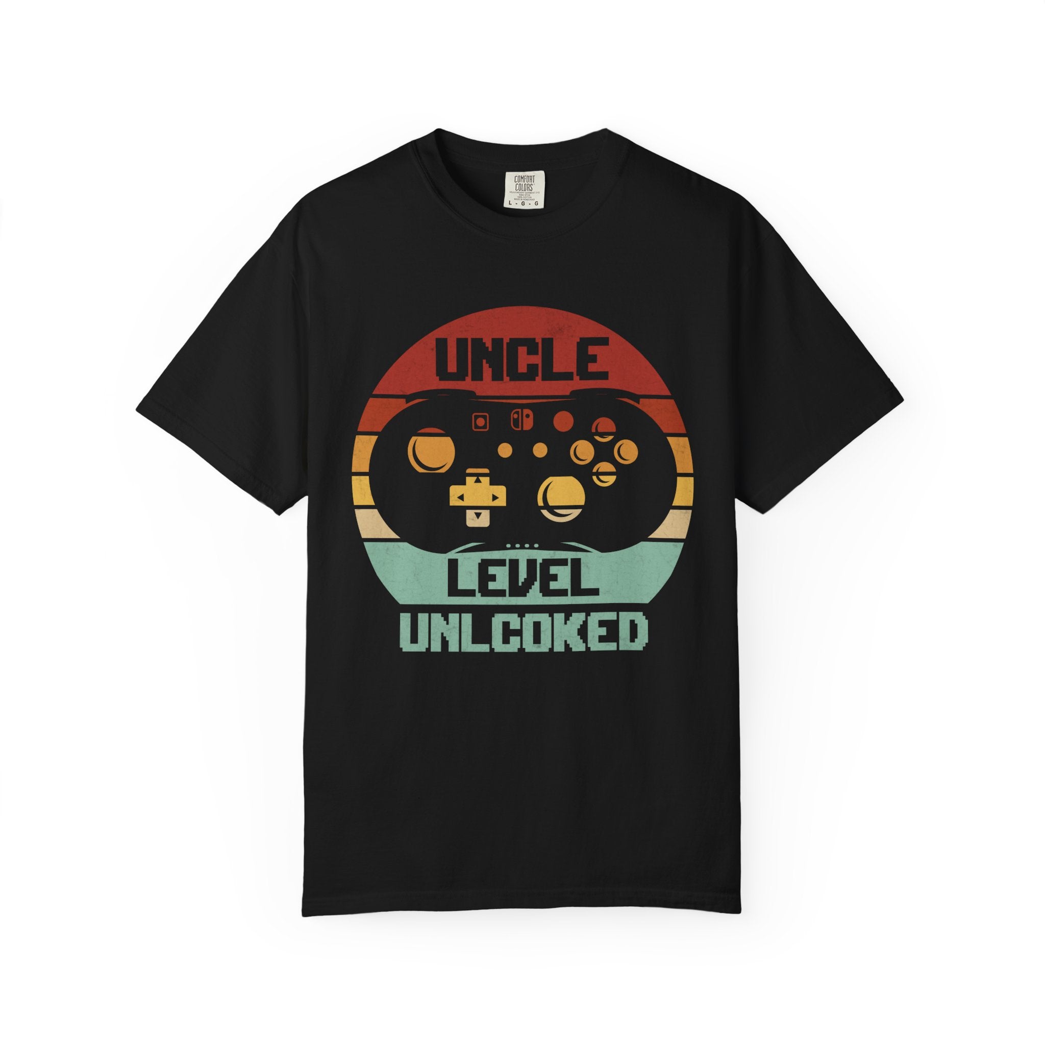 Uncle Graphics T-Shirt - Uncle Level Unlocked | T-Shirt by atgodanddesigns