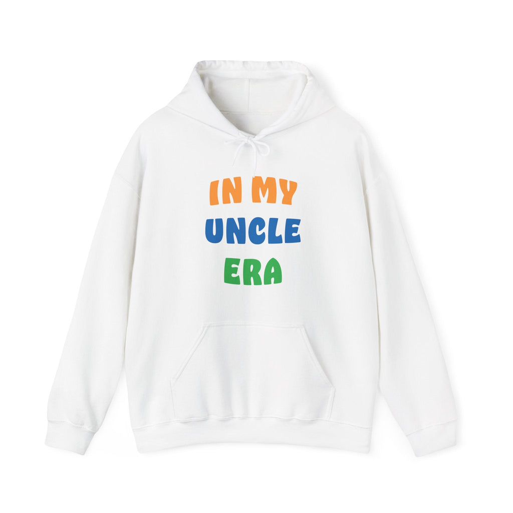 Uncle Hooded Sweatshirt - In My Uncle Era | Hoodie by atgodanddesigns
