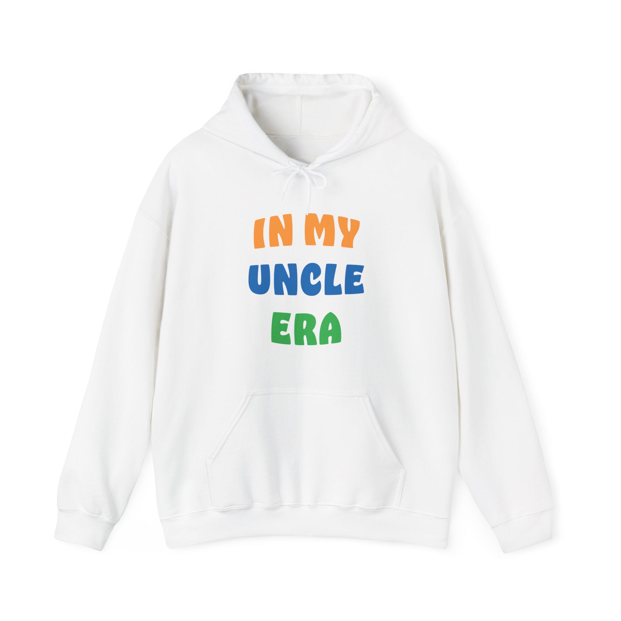 Uncle Hooded Sweatshirt - In My Uncle Era | Hoodie by atgodanddesigns
