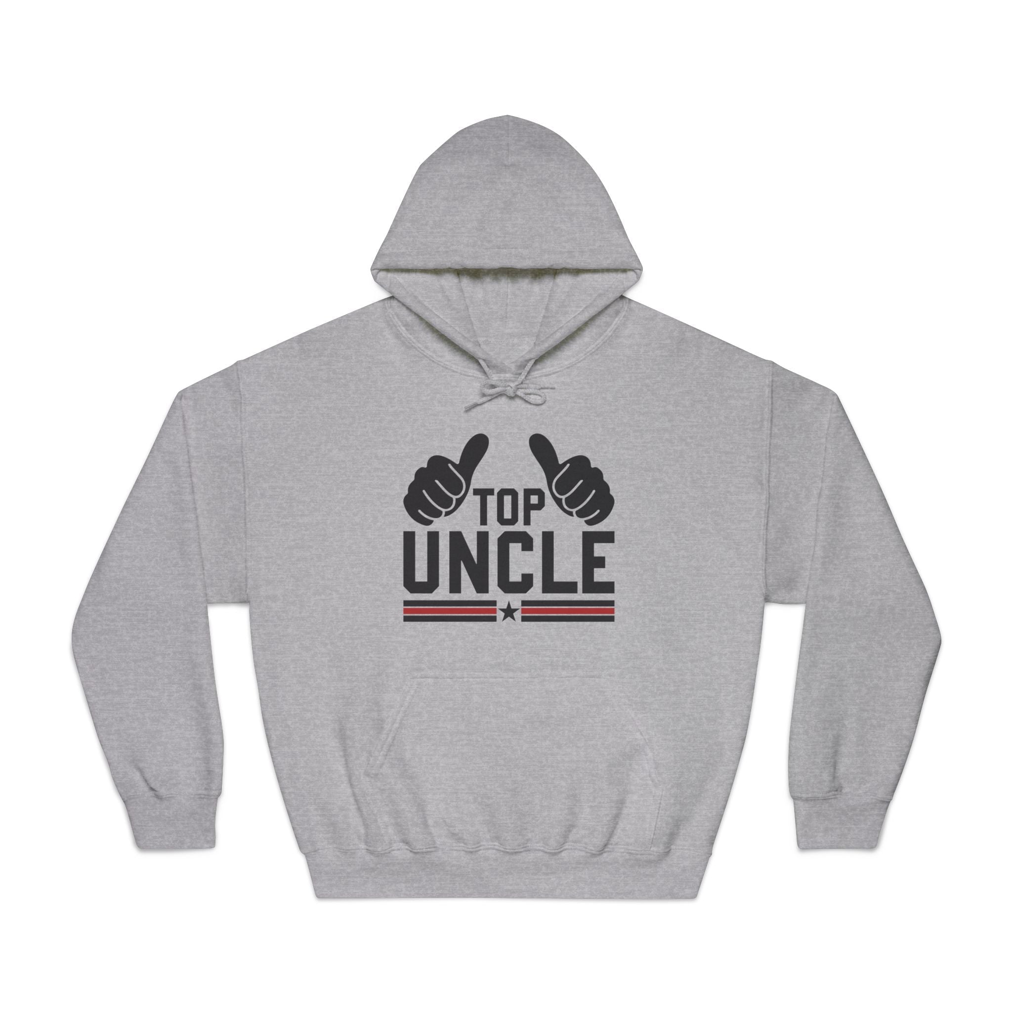 Uncle Hooded Sweatshirt - Top Uncle | Hoodie by atgodanddesigns