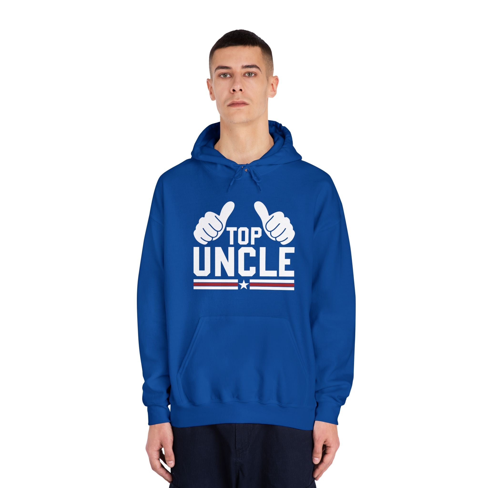 Uncle Hooded Sweatshirt - Top Uncle | Hoodie by atgodanddesigns