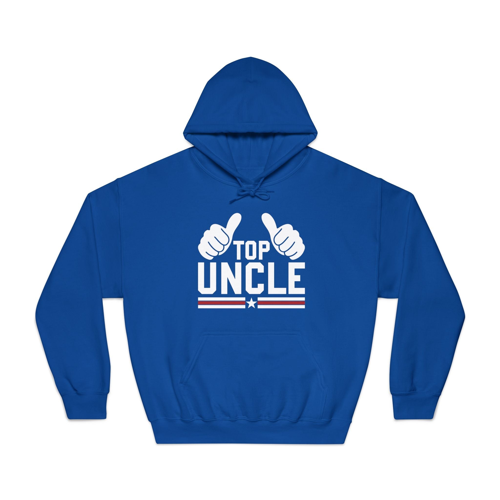 Uncle Hooded Sweatshirt - Top Uncle | Hoodie by atgodanddesigns
