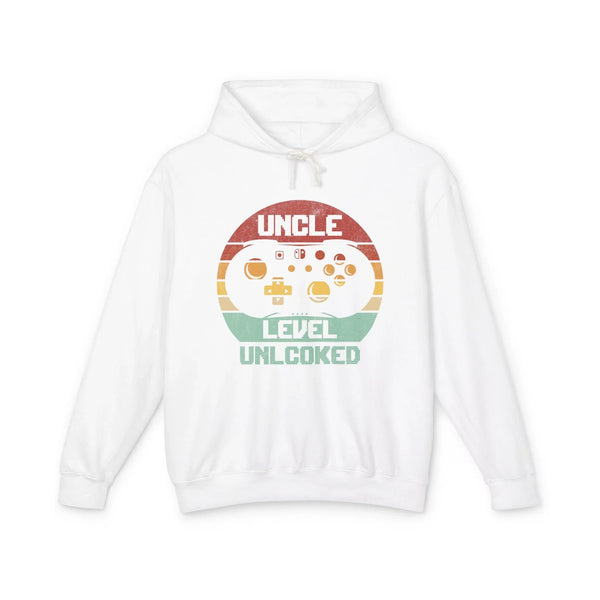 Uncle Hoodie - Uncle Level Unlocked | Hoodie by atgodanddesigns