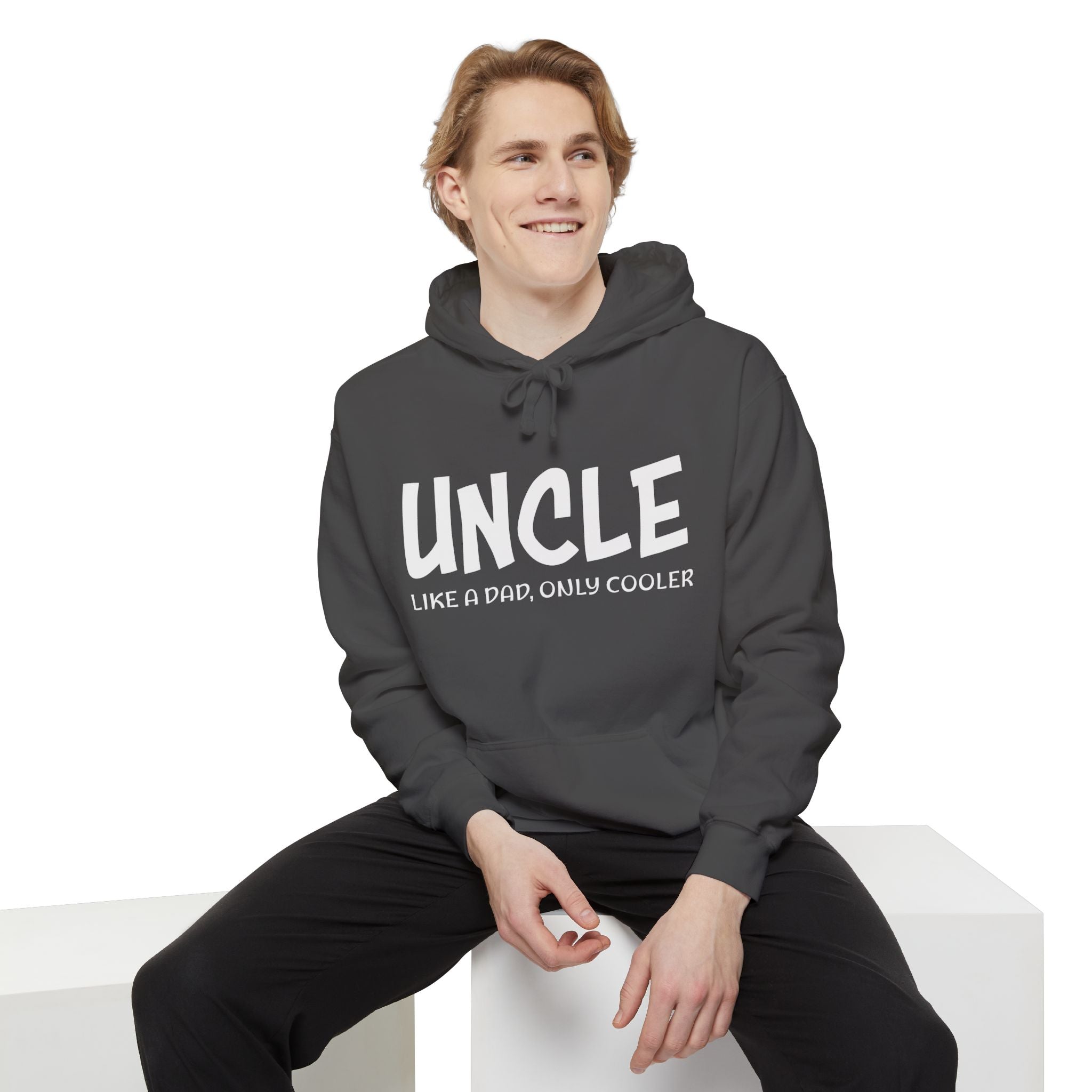 Uncle Hoodie - Uncle, Like A Dad, Only Cooler | Hoodie by atgodanddesigns