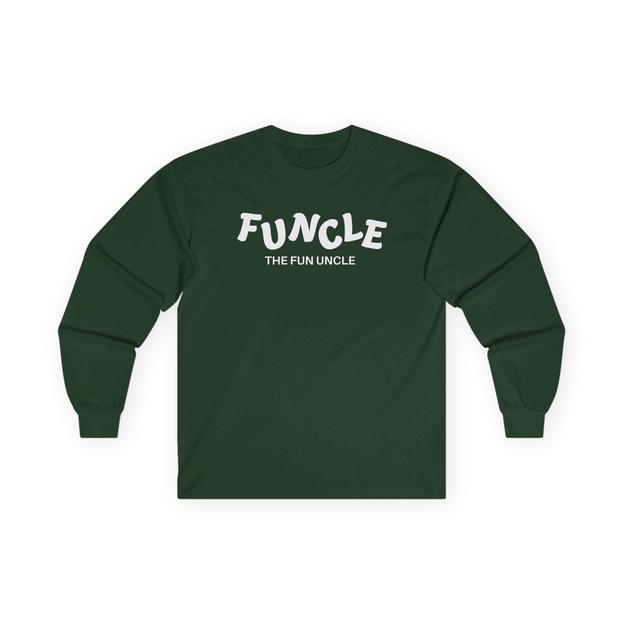 Uncle Long Sleeve - Funclue The Fun Uncle | Long - sleeve by atgodanddesigns