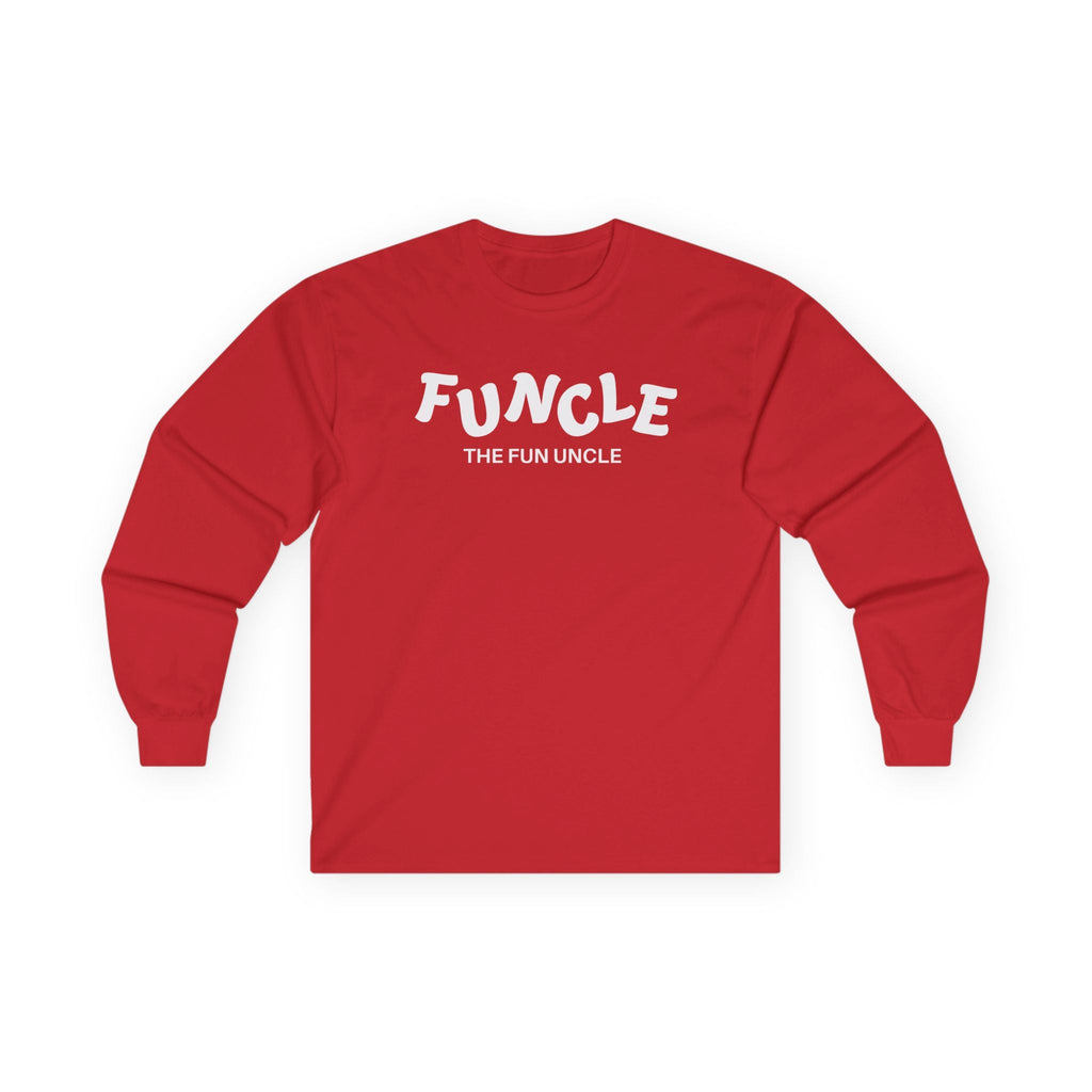 Uncle Long Sleeve - Funclue The Fun Uncle | Long - sleeve by atgodanddesigns