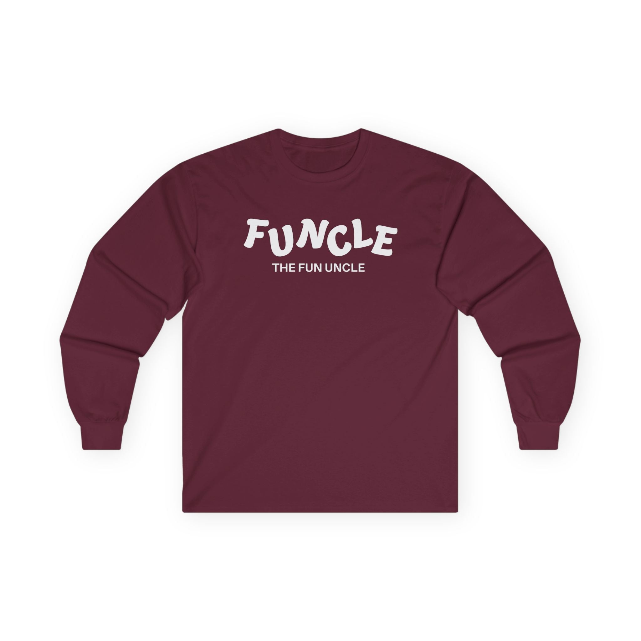 Uncle Long Sleeve - Funclue The Fun Uncle | Long - sleeve by atgodanddesigns