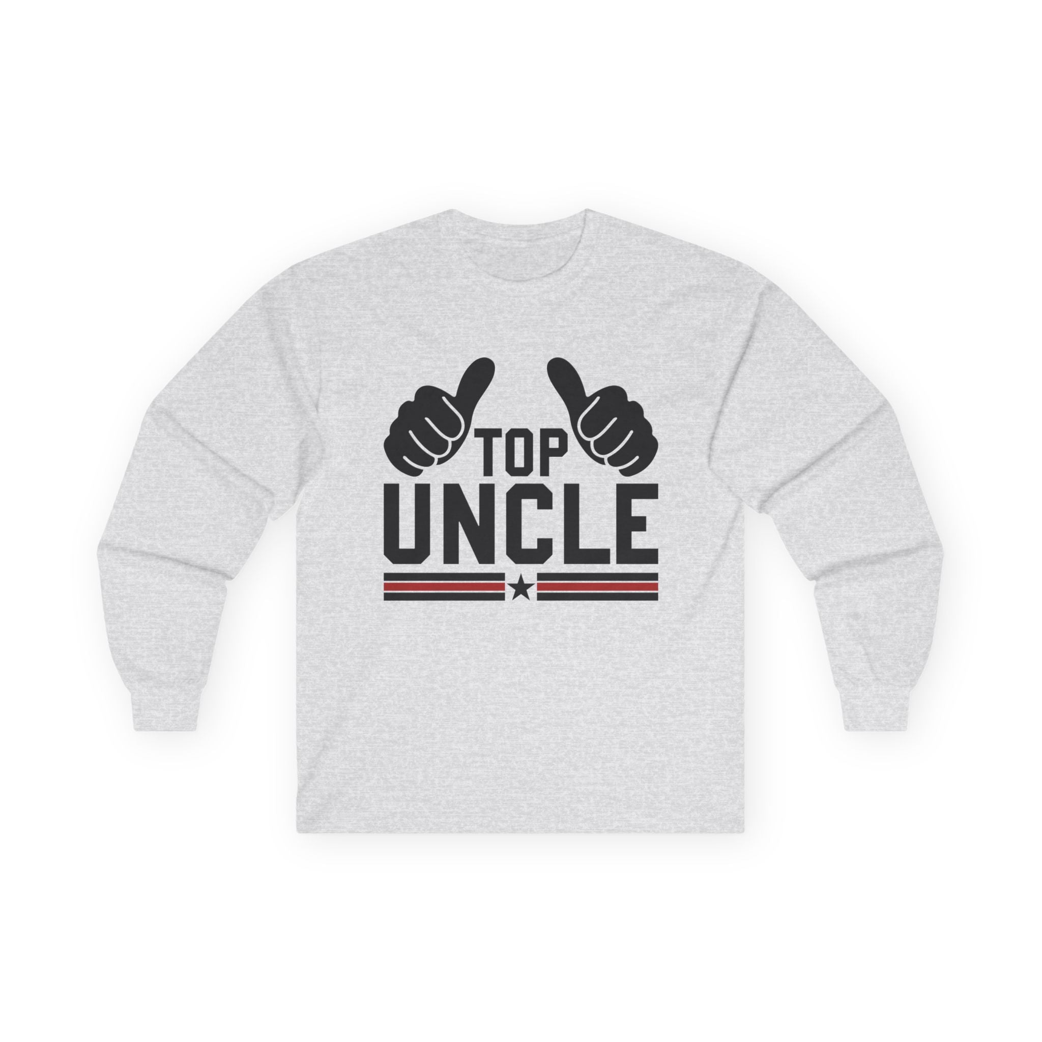 Uncle Long Sleeve T-Shirt - Top Uncle | Long - sleeve by atgodanddesigns