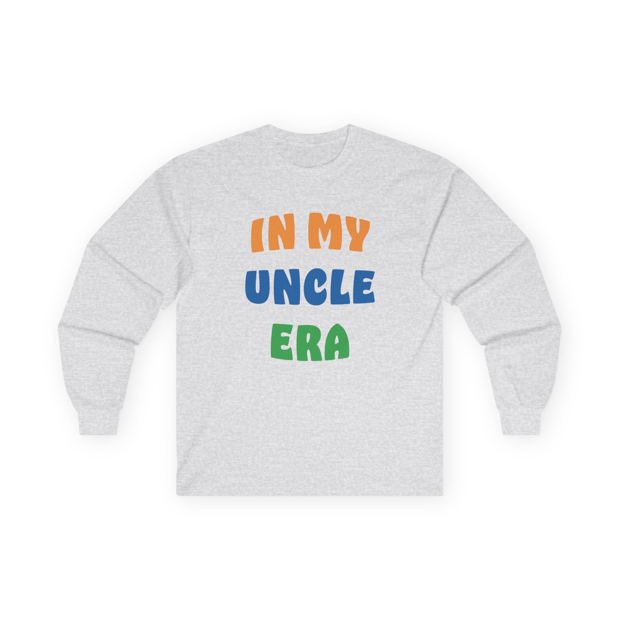 Uncle Long Sleeve Tee - In My Uncle Era | Long - sleeve by atgodanddesigns