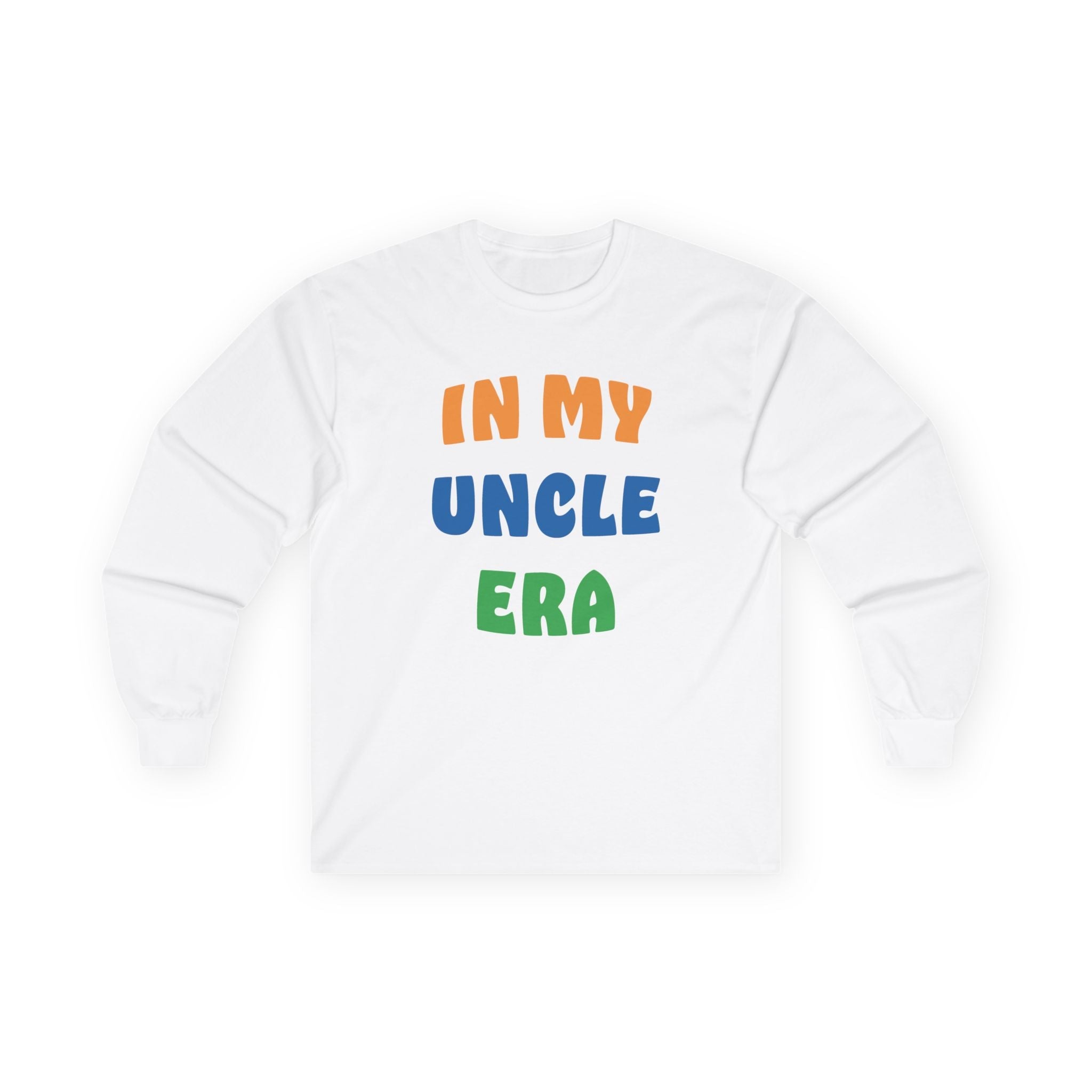 Uncle Long Sleeve Tee - In My Uncle Era | Long - sleeve by atgodanddesigns