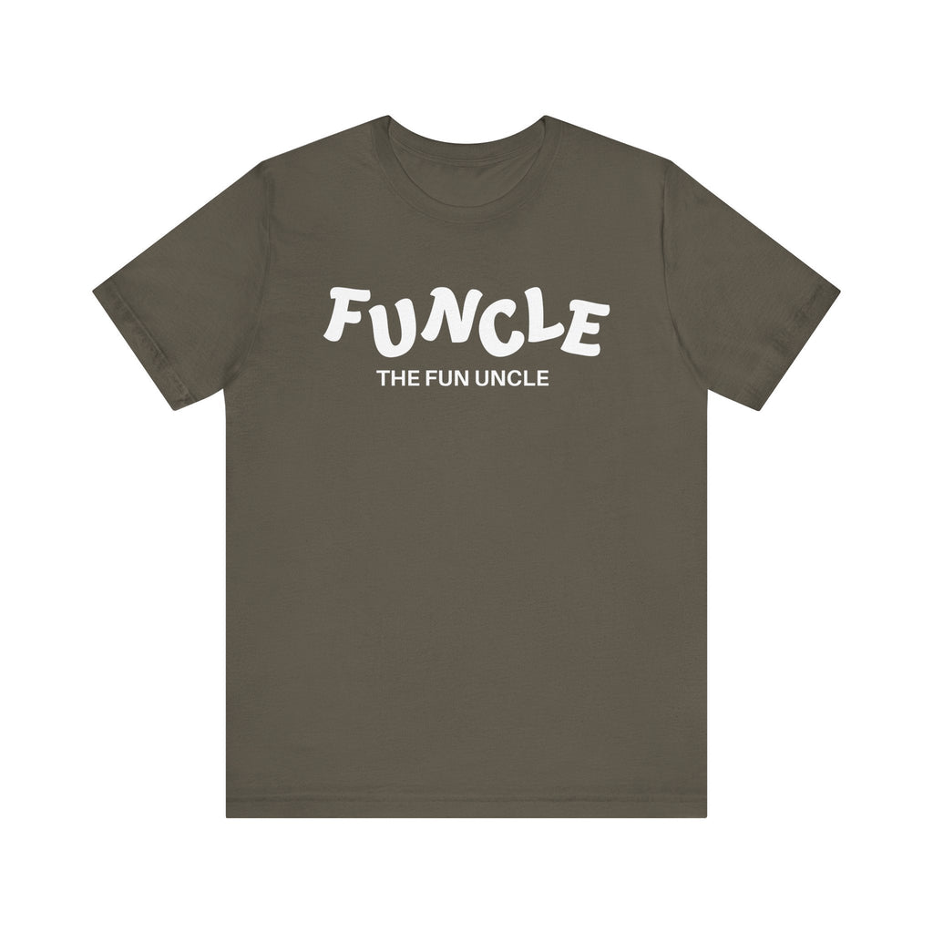 Uncle T-Shirt - Funcle The Fun Uncle | T-Shirt by atgodanddesigns