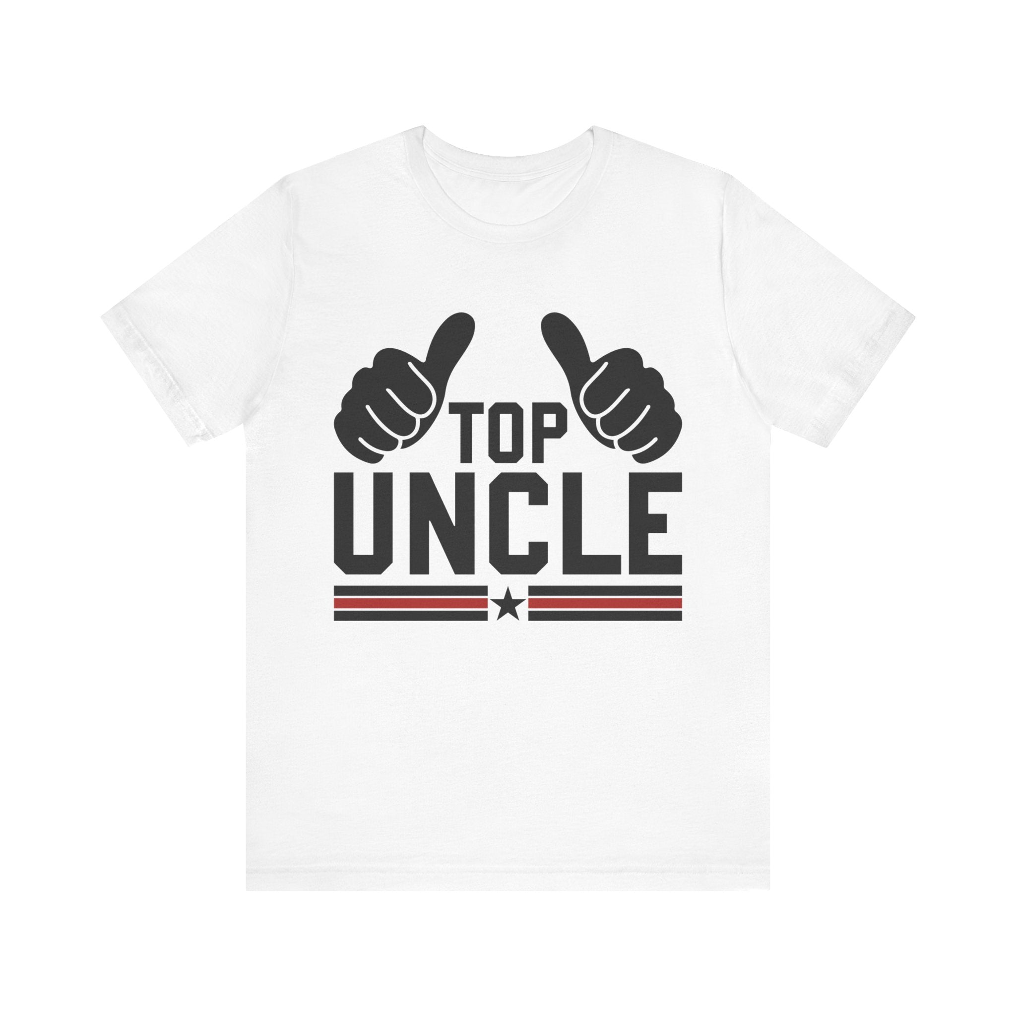 Uncle T-Shirt - Top Uncle | T-Shirt by atgodanddesigns