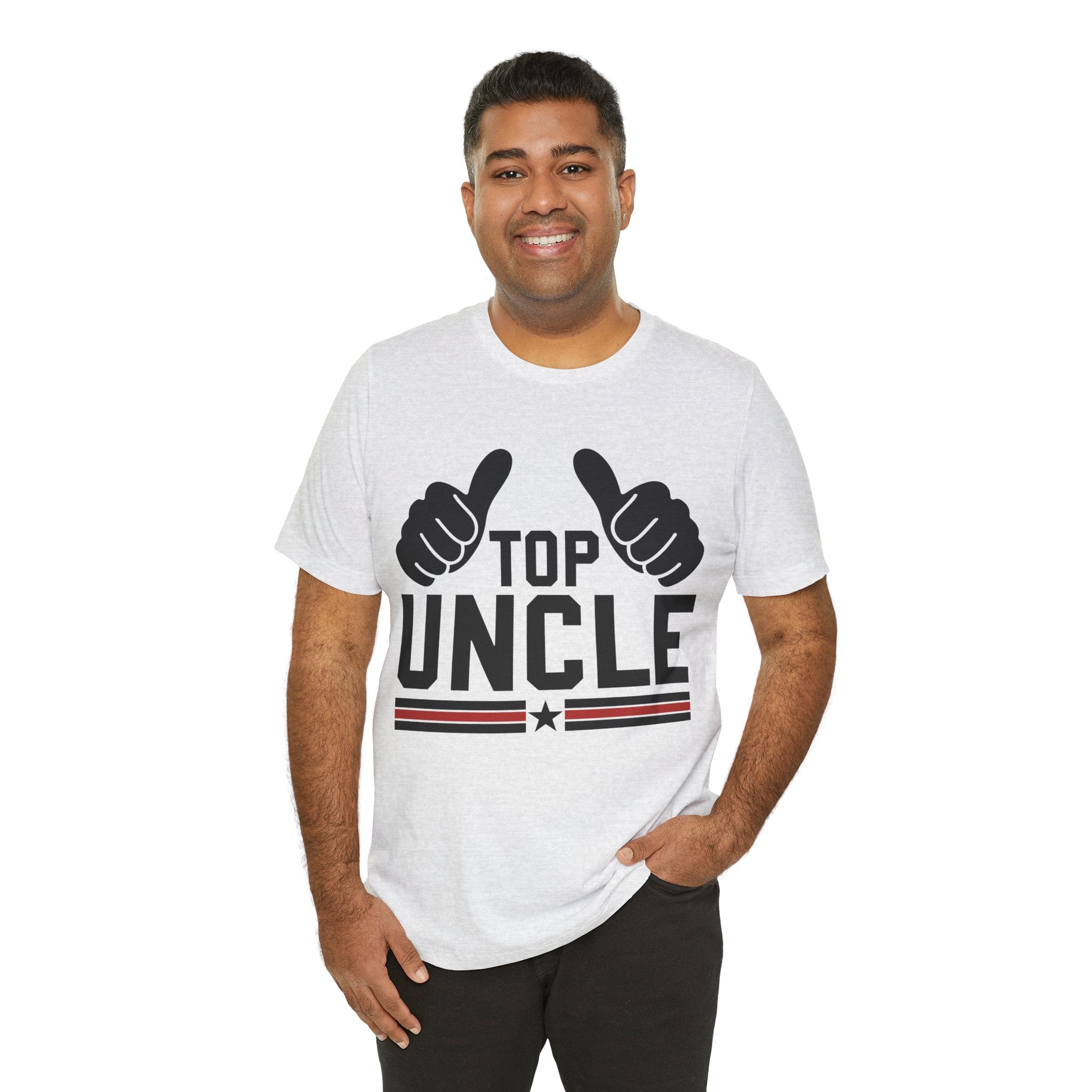 Uncle T-Shirt - Top Uncle | T-Shirt by atgodanddesigns