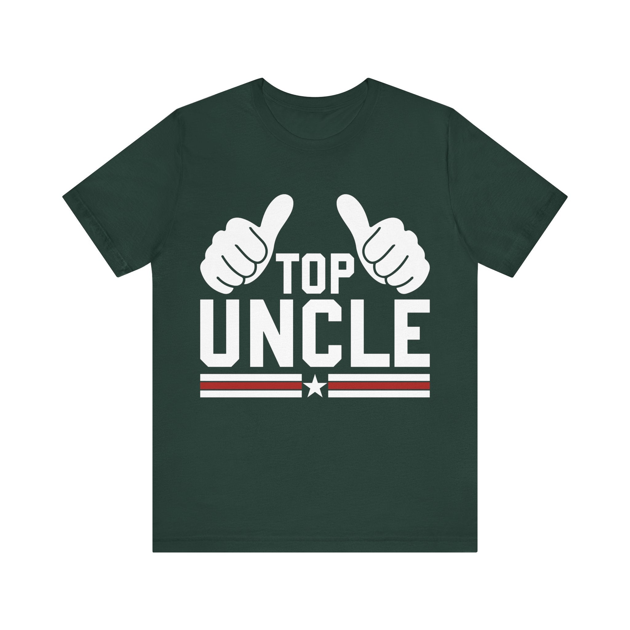 Uncle T-Shirt - Top Uncle | T-Shirt by atgodanddesigns