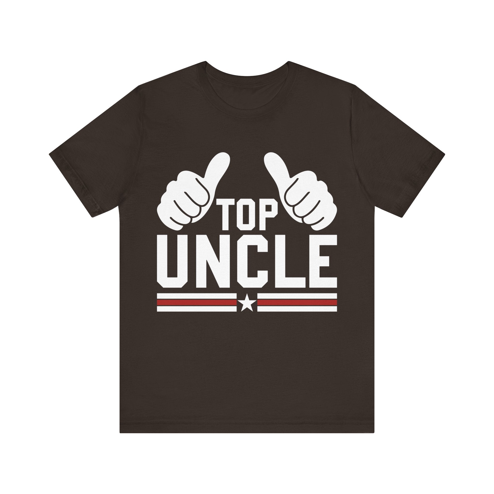 Uncle T-Shirt - Top Uncle | T-Shirt by atgodanddesigns