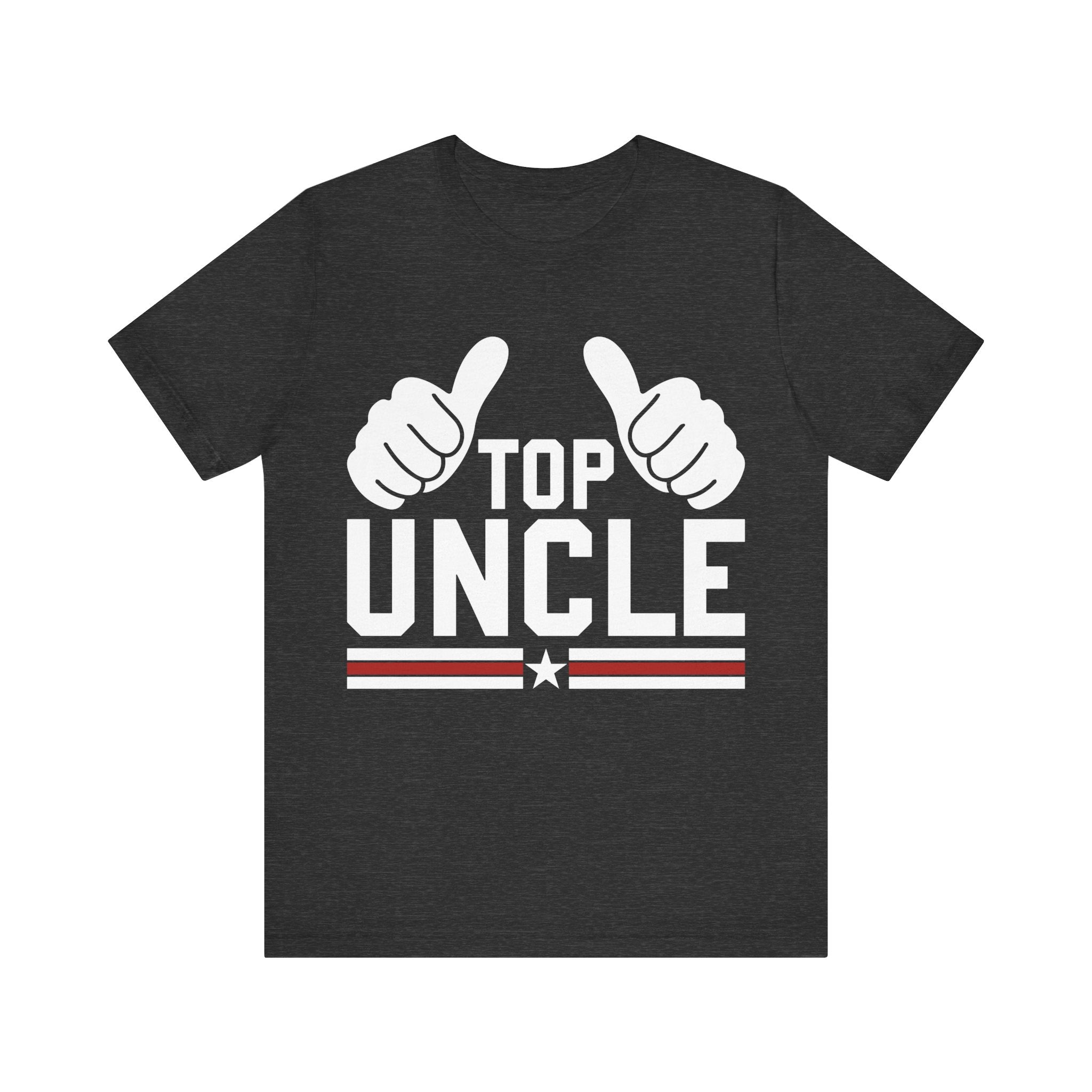 Uncle T-Shirt - Top Uncle | T-Shirt by atgodanddesigns