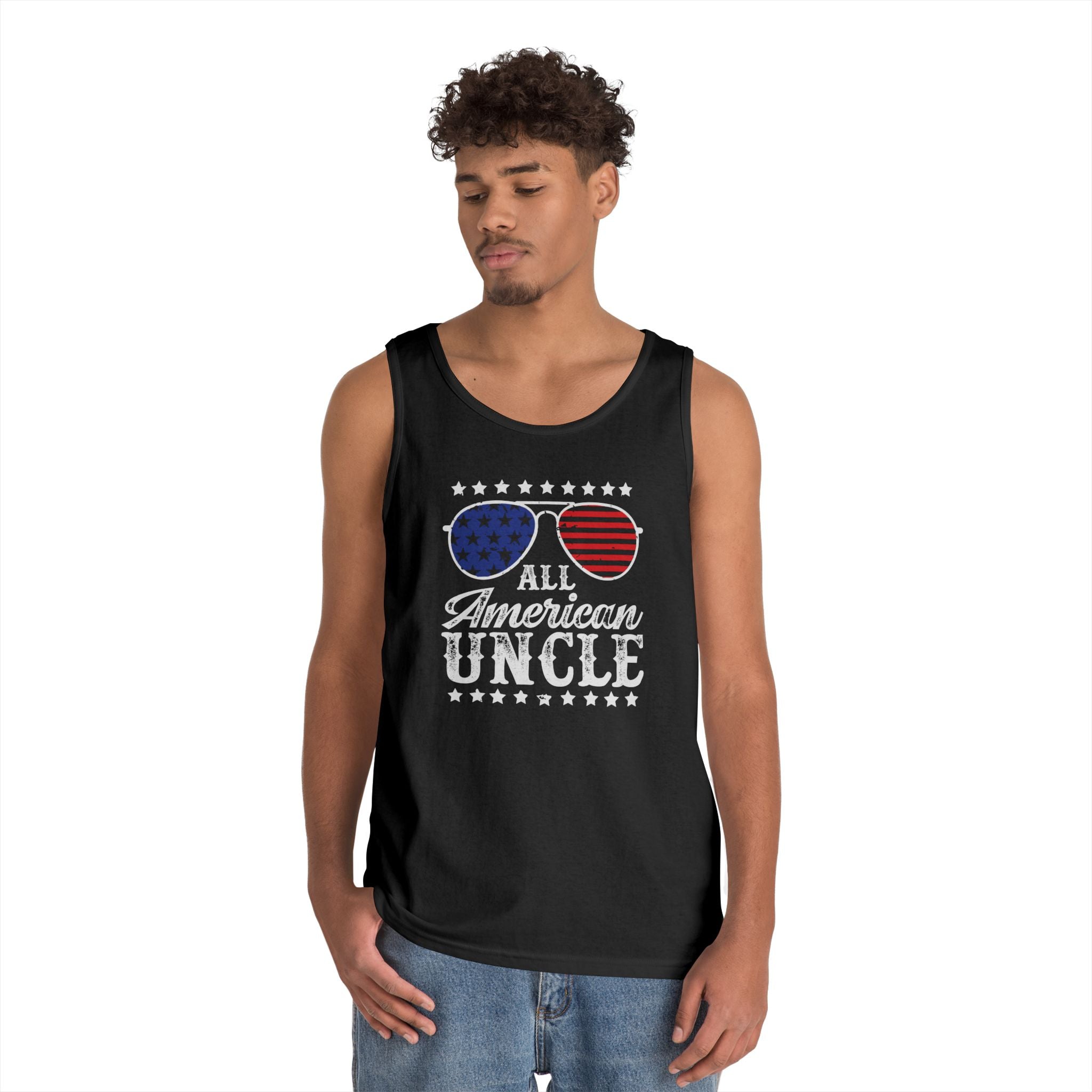 Uncle tank - All American Uncle | Tank Top by atgodanddesigns