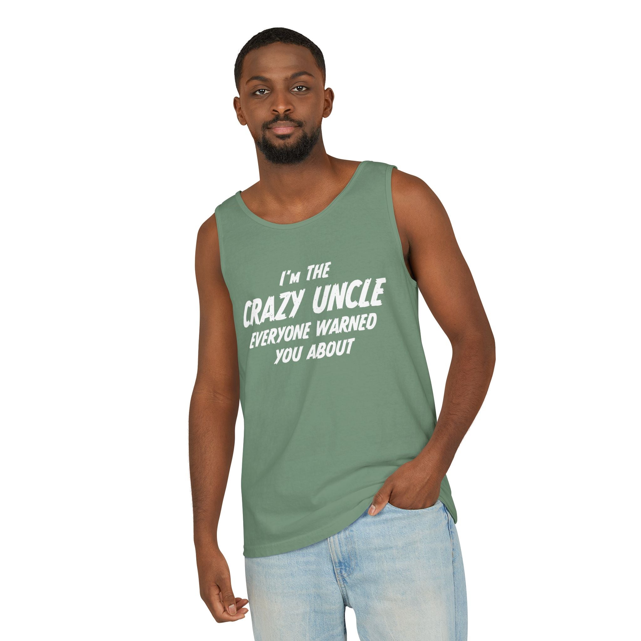 Uncle Tank - I'm The Uncle Everyone Warned You About | Tank Top by atgodanddesigns