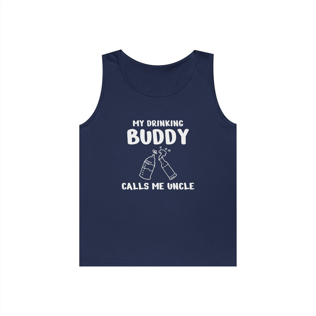 Uncle Tank - My Drinking Buddy Calls Me Uncle | Tank Top by atgodanddesigns