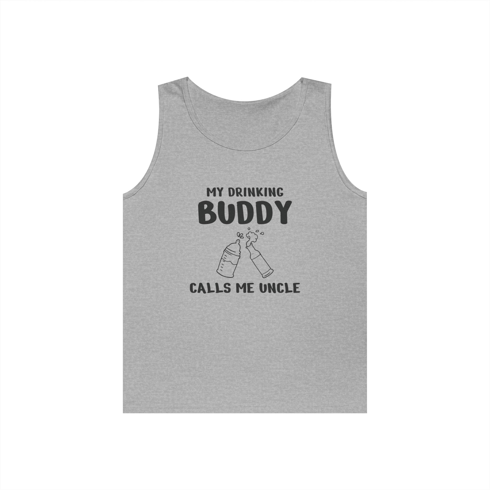 Uncle Tank - My Drinking Buddy Calls Me Uncle | Tank Top by atgodanddesigns