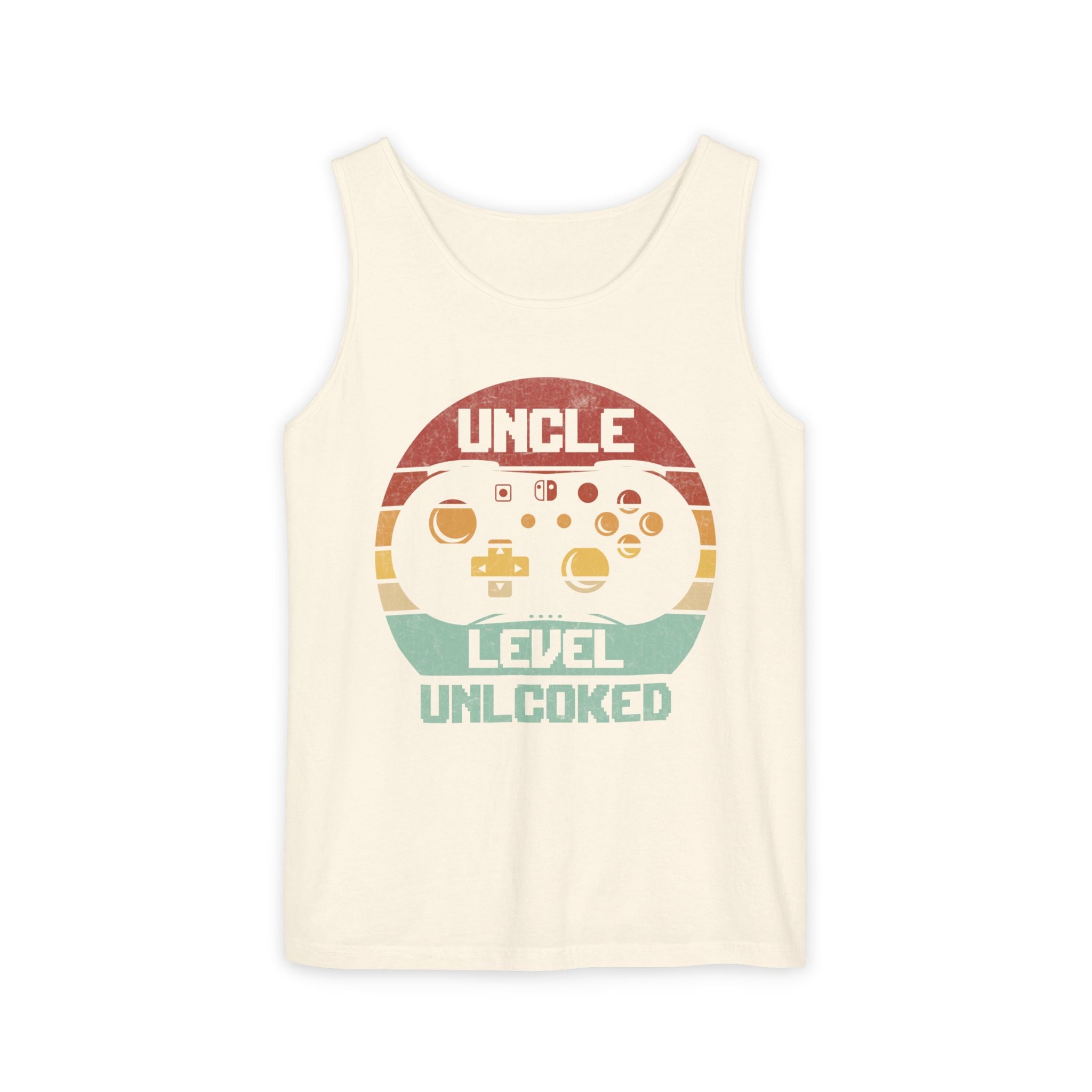 Uncle Tank - Uncle Level Unlocked | Tank Top by atgodanddesigns