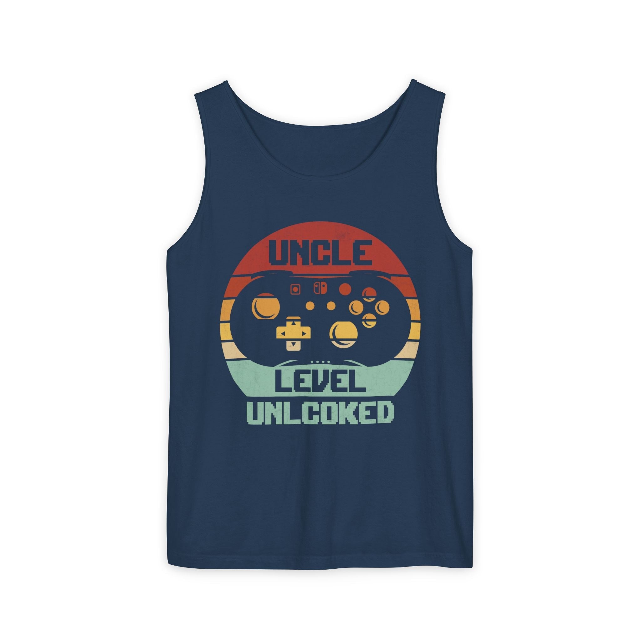 Uncle Tank - Uncle Level Unlocked | Tank Top by atgodanddesigns