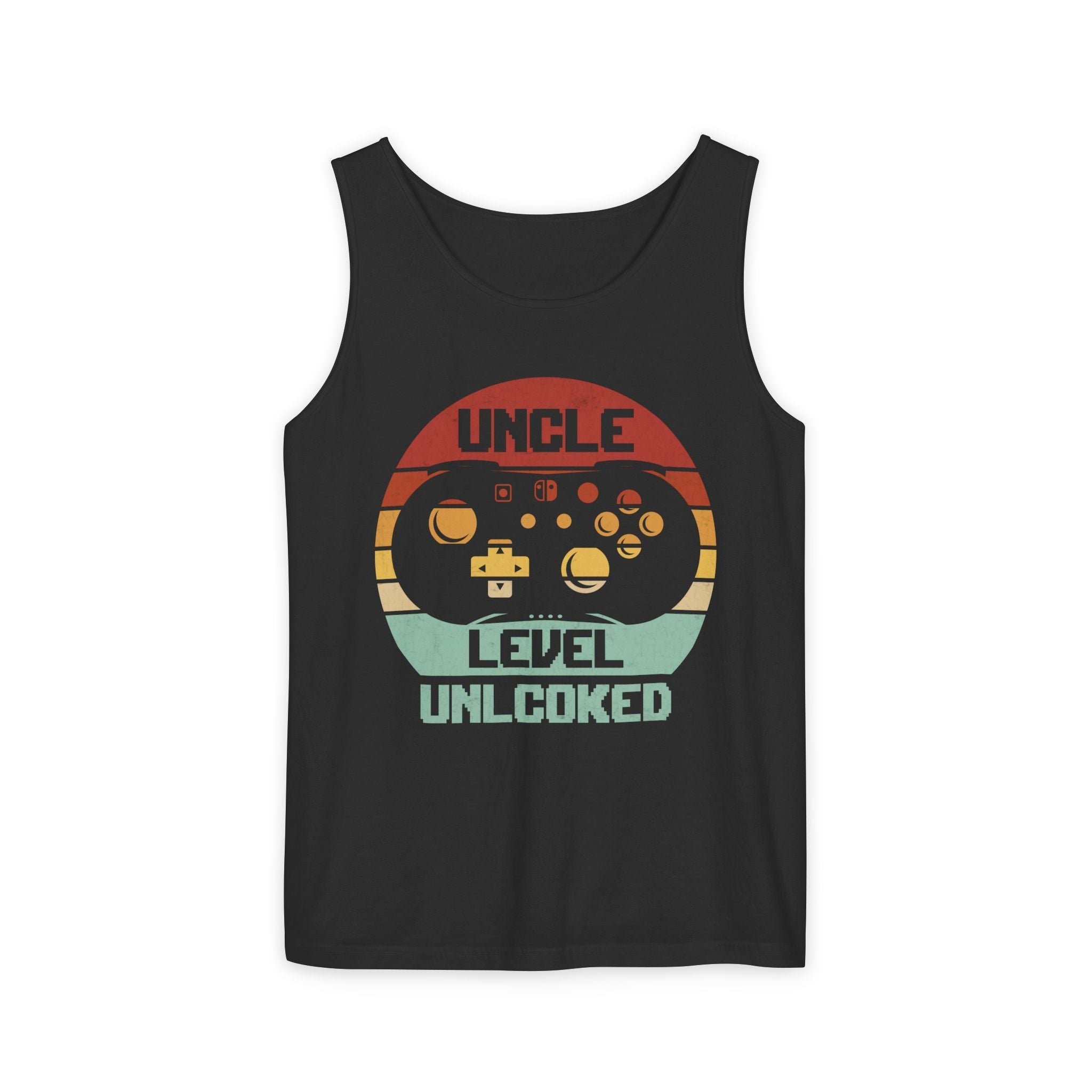 Uncle Tank - Uncle Level Unlocked | Tank Top by atgodanddesigns