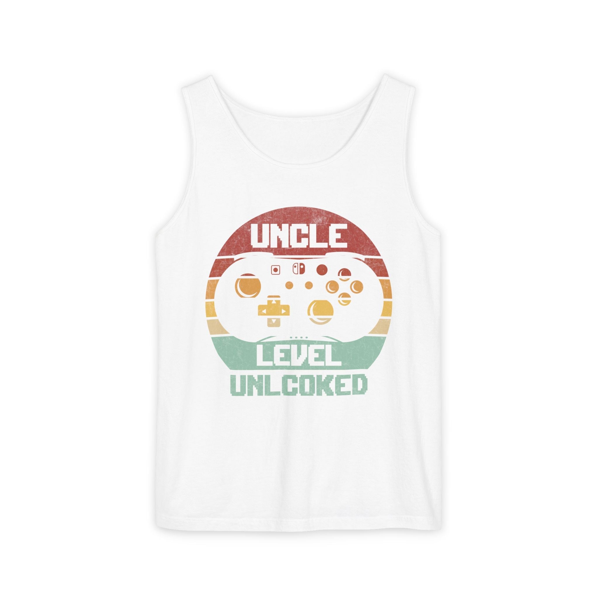 Uncle Tank - Uncle Level Unlocked | Tank Top by atgodanddesigns