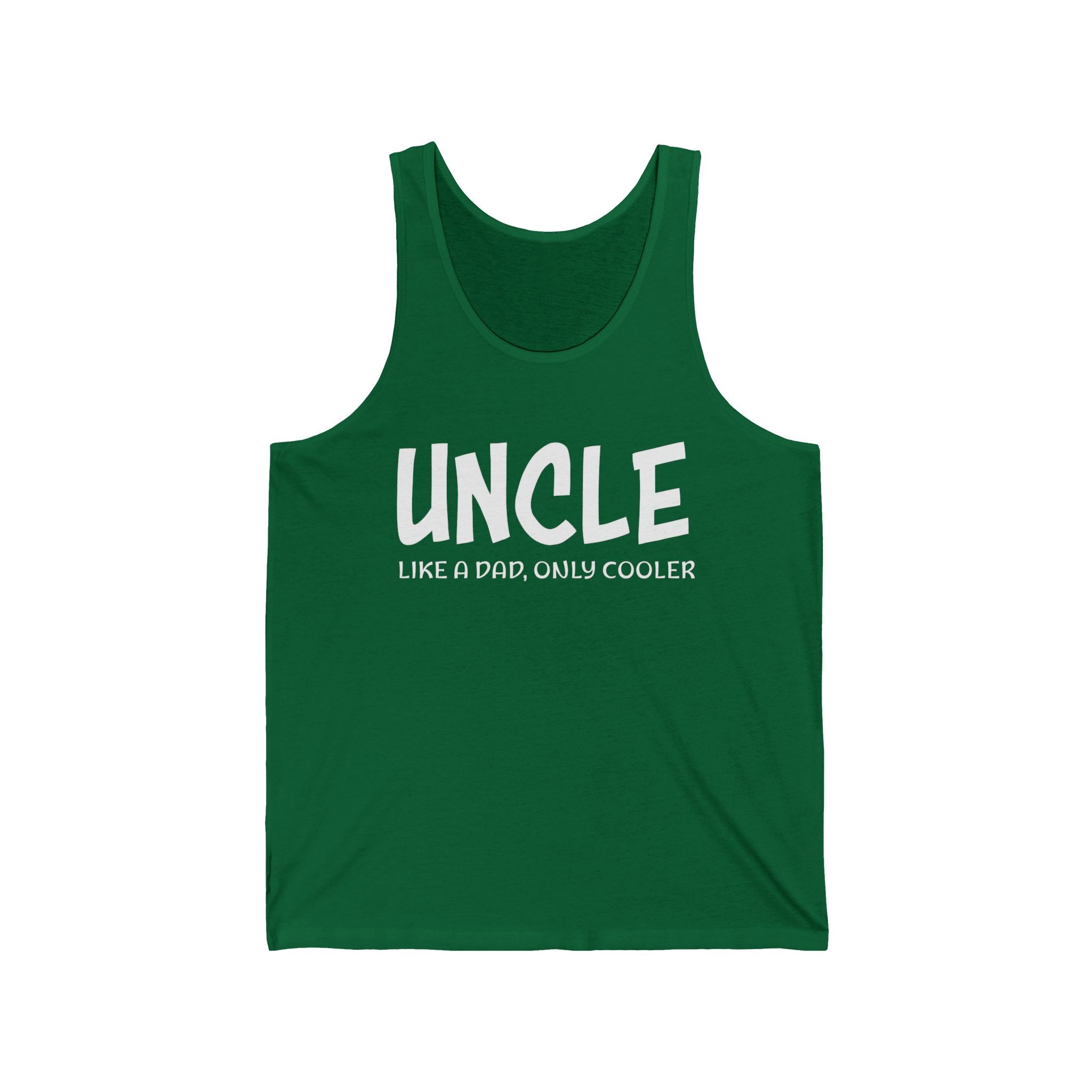 Uncle Tank - Uncle Like A Dad, Only Cooler | Tank Top by atgodanddesigns