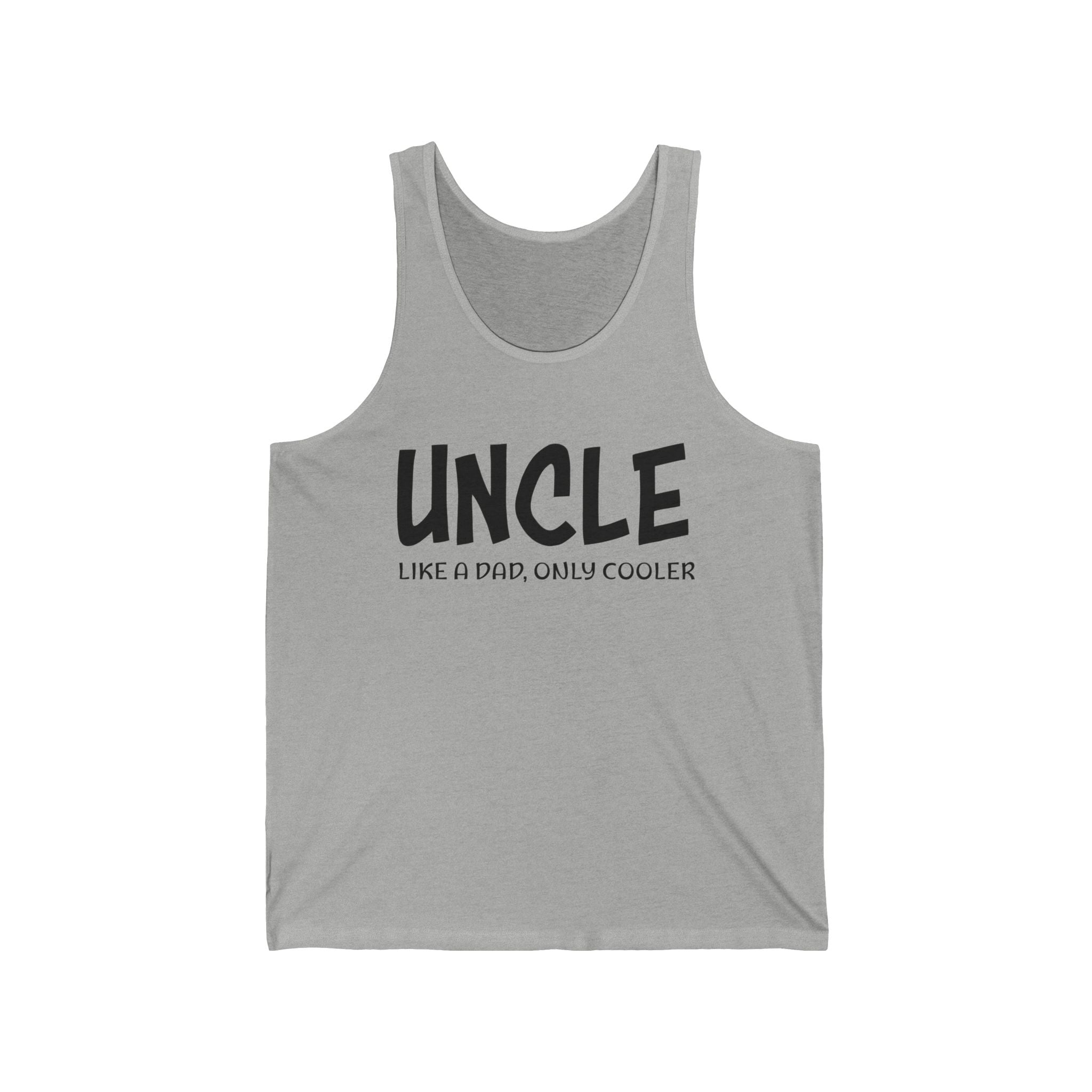 Uncle Tank - Uncle Like A Dad, Only Cooler | Tank Top by atgodanddesigns