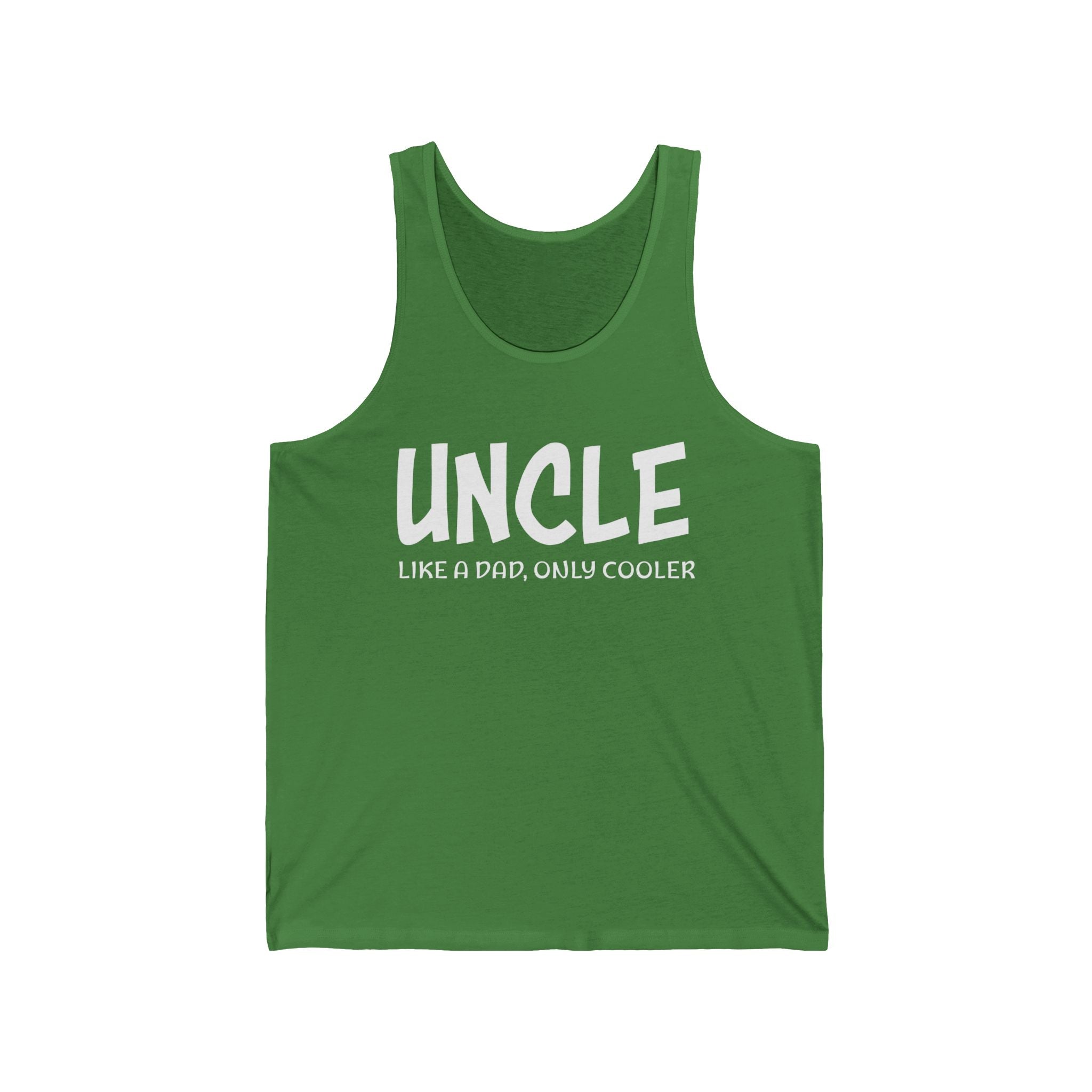 Uncle Tank - Uncle Like A Dad, Only Cooler | Tank Top by atgodanddesigns