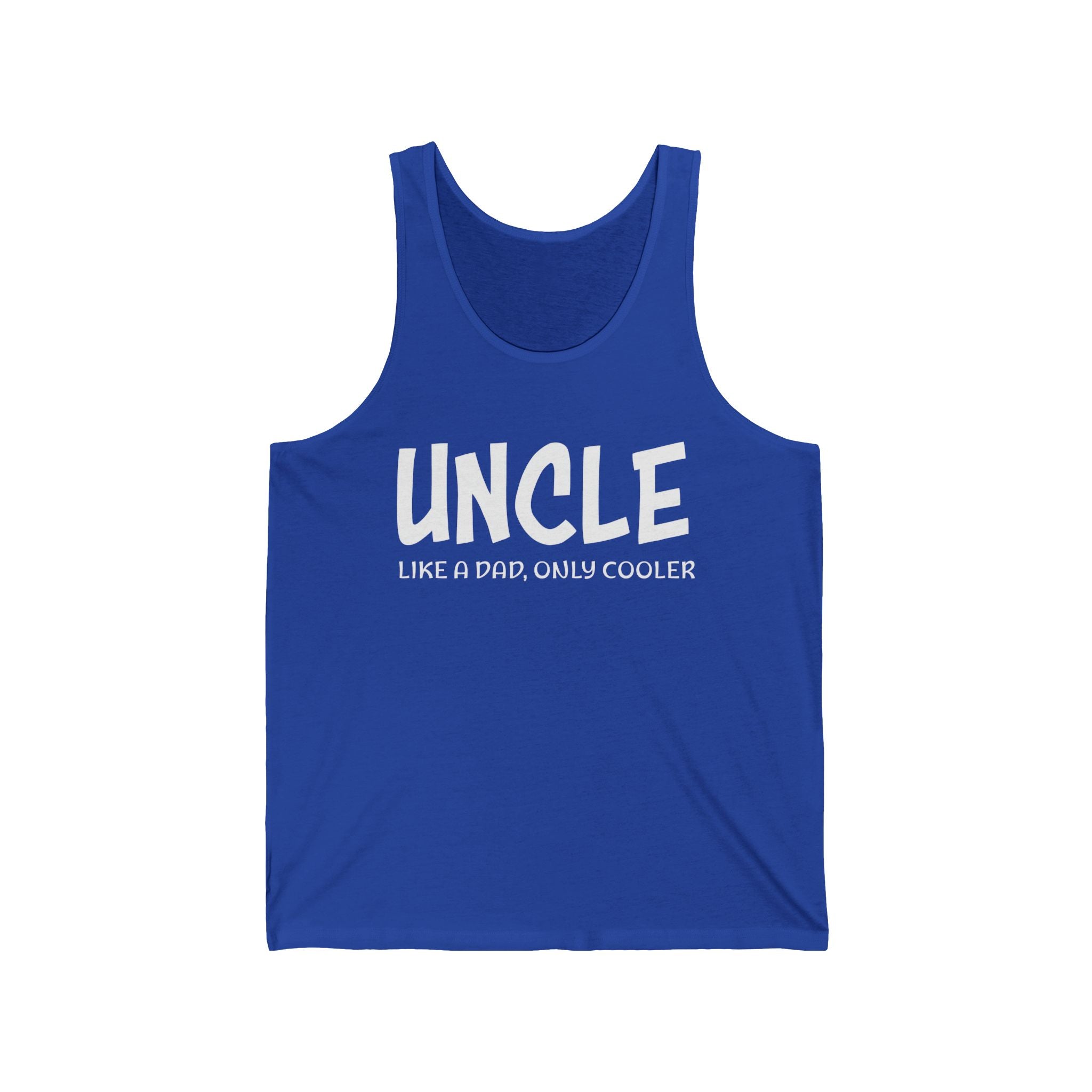 Uncle Tank - Uncle Like A Dad, Only Cooler | Tank Top by atgodanddesigns