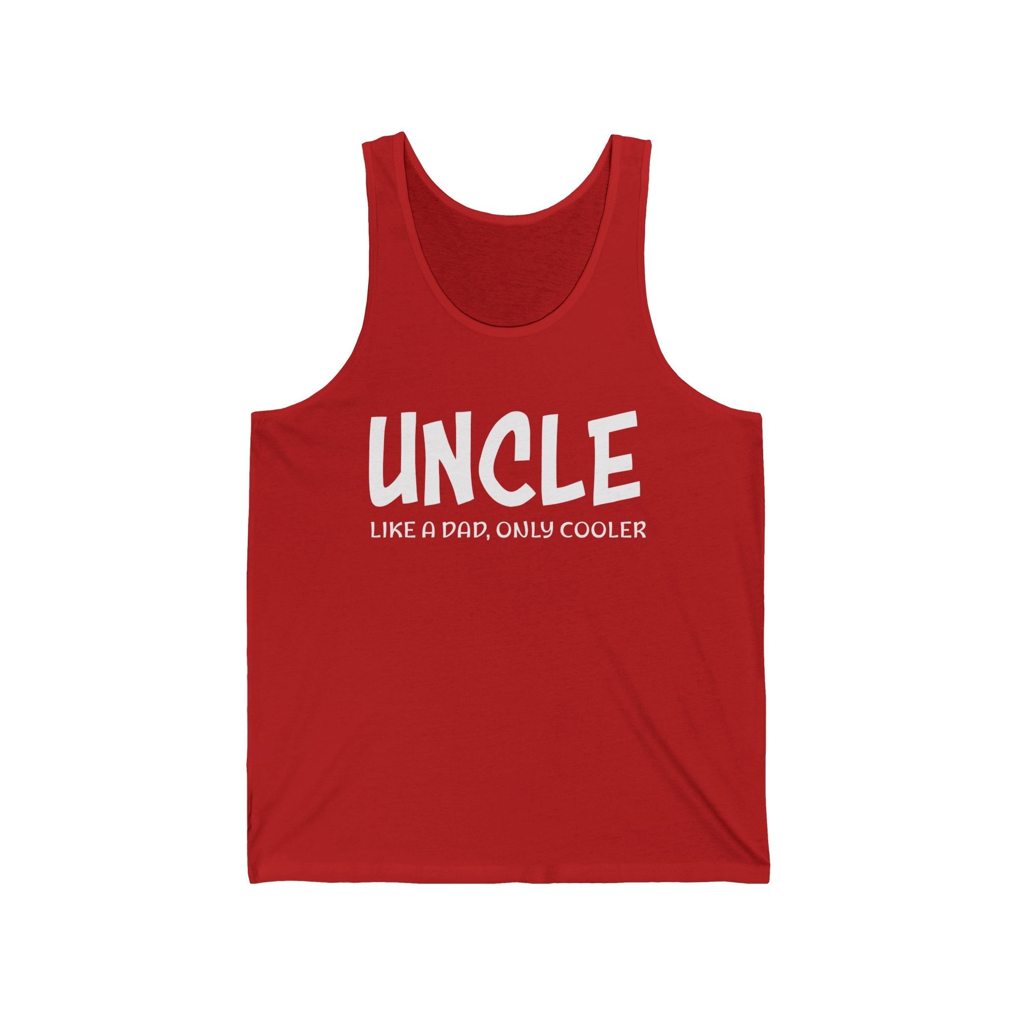 Uncle Tank - Uncle Like A Dad, Only Cooler | Tank Top by atgodanddesigns