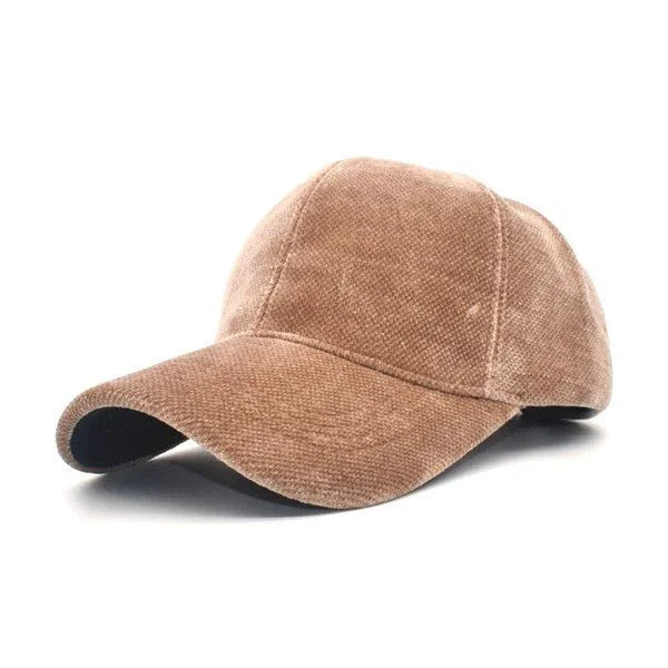 Velour Ball Cap | Hat by atgodanddesigns