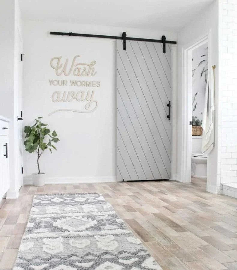 Wash Your Worries Away Wooden Sign | by atgodanddesigns