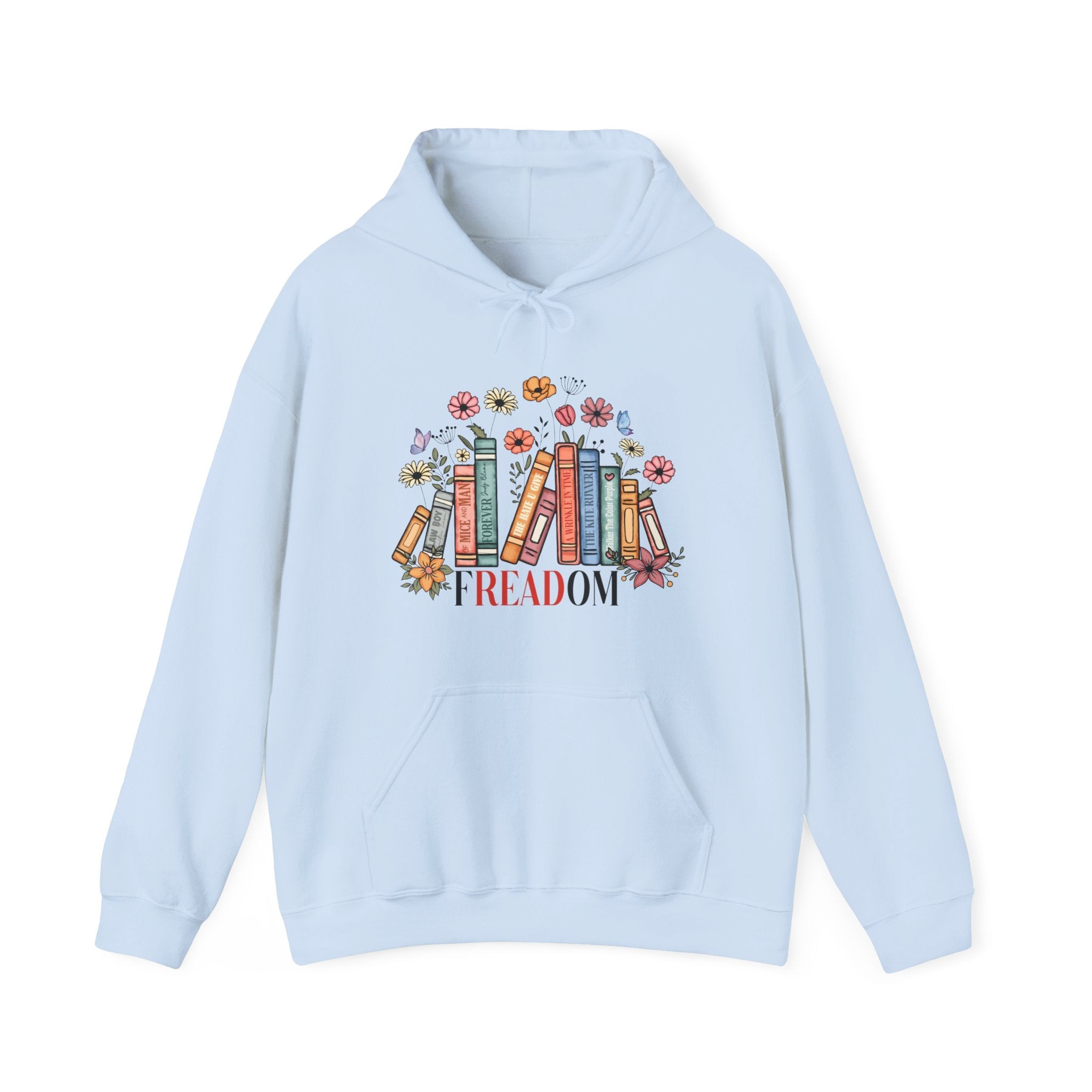 Women's Graphic Hooded Sweatshirt - Freadom | Hoodie by atgodanddesigns