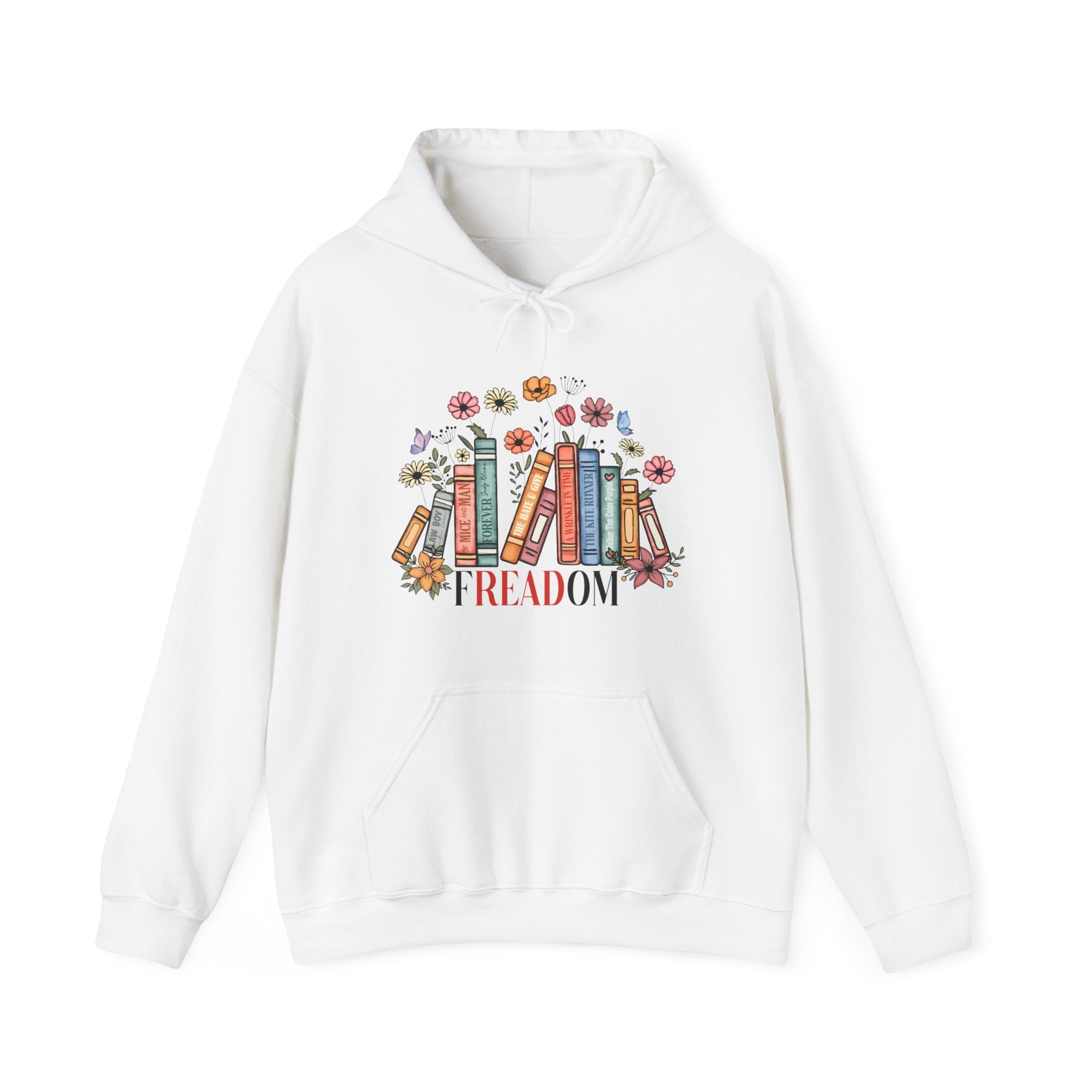 Women's Graphic Hooded Sweatshirt - Freadom | Hoodie by atgodanddesigns