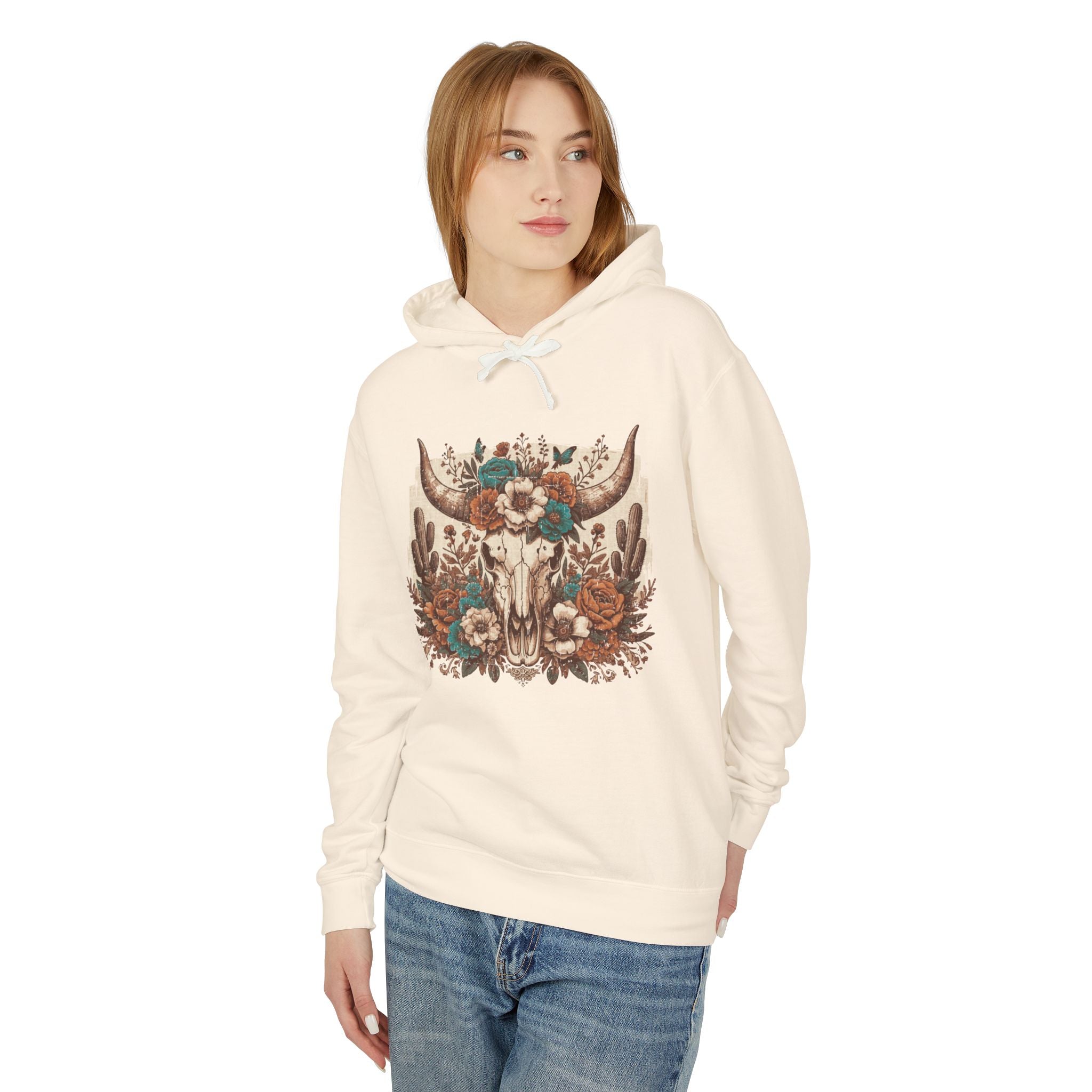 Women's Graphic Hoodie - Skull | Hoodie by atgodanddesigns